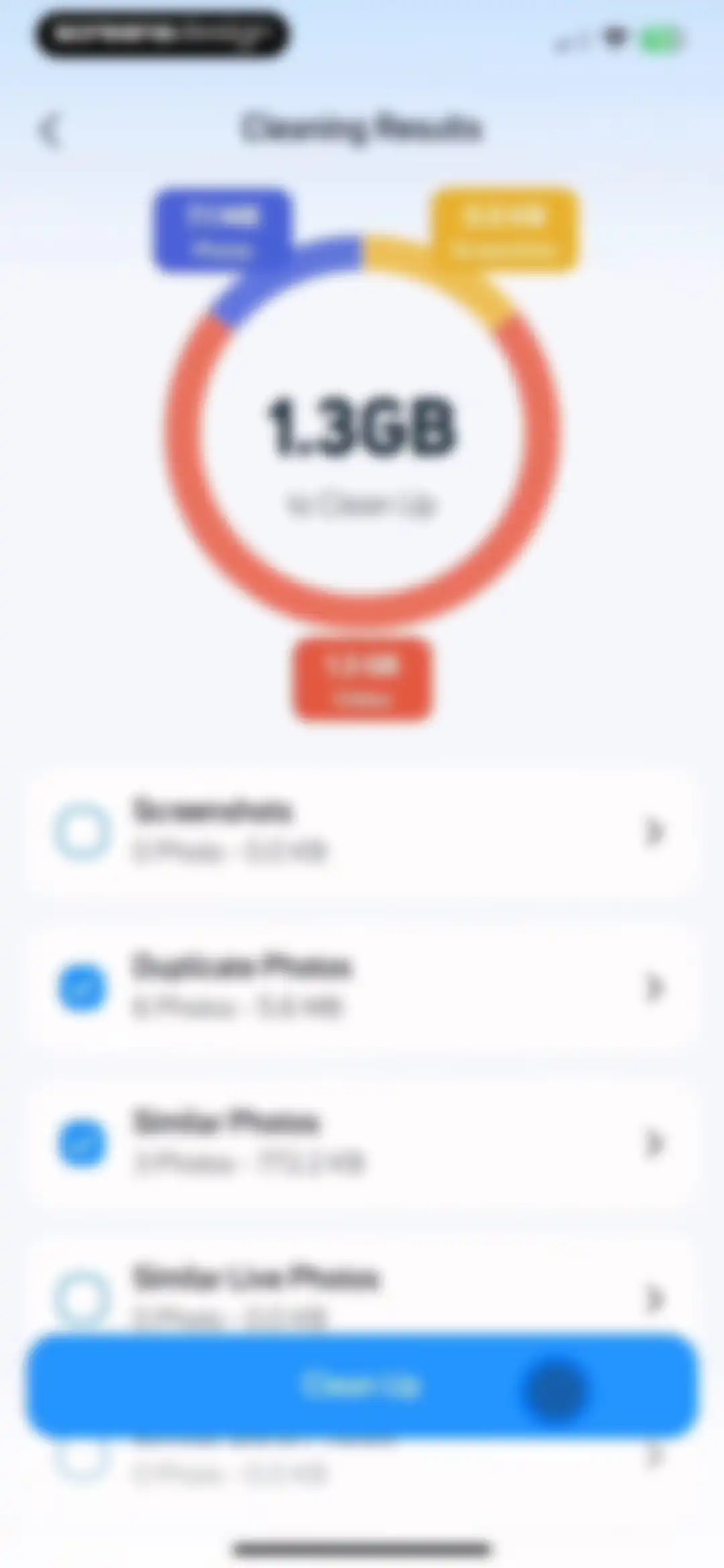 Quick Cleaner : Clean Storage screen 19