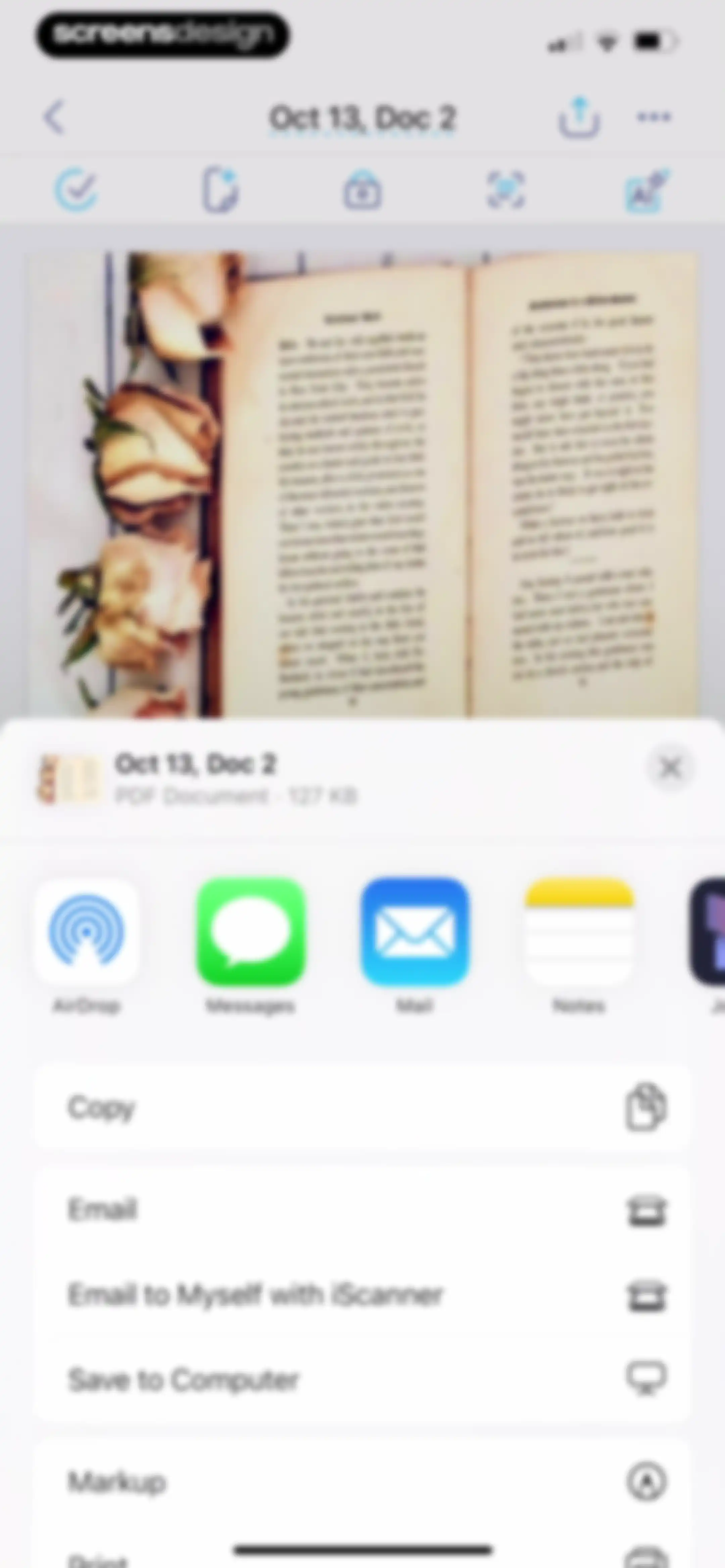 iScanner: PDF Document Scanner screen 56