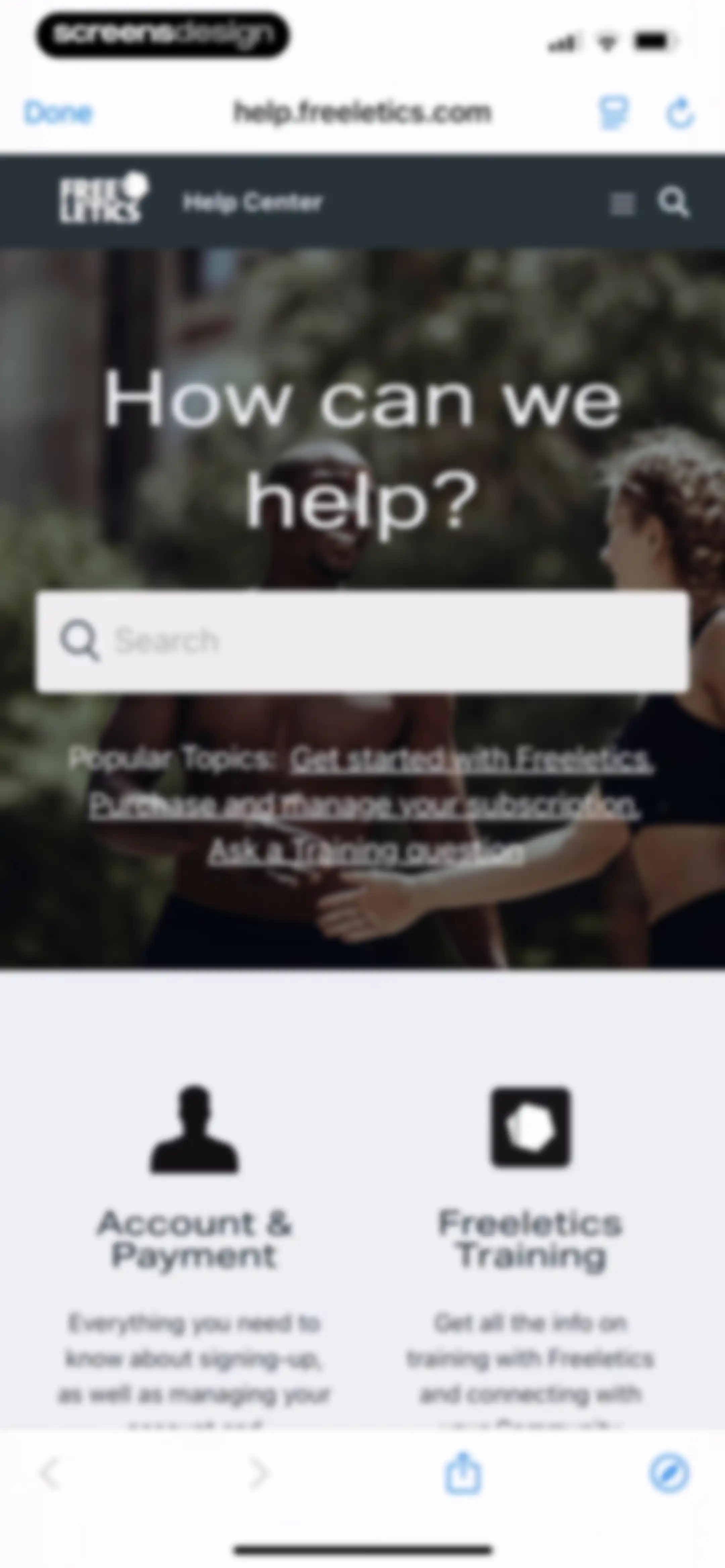 Freeletics: Workouts & Fitness screen 184