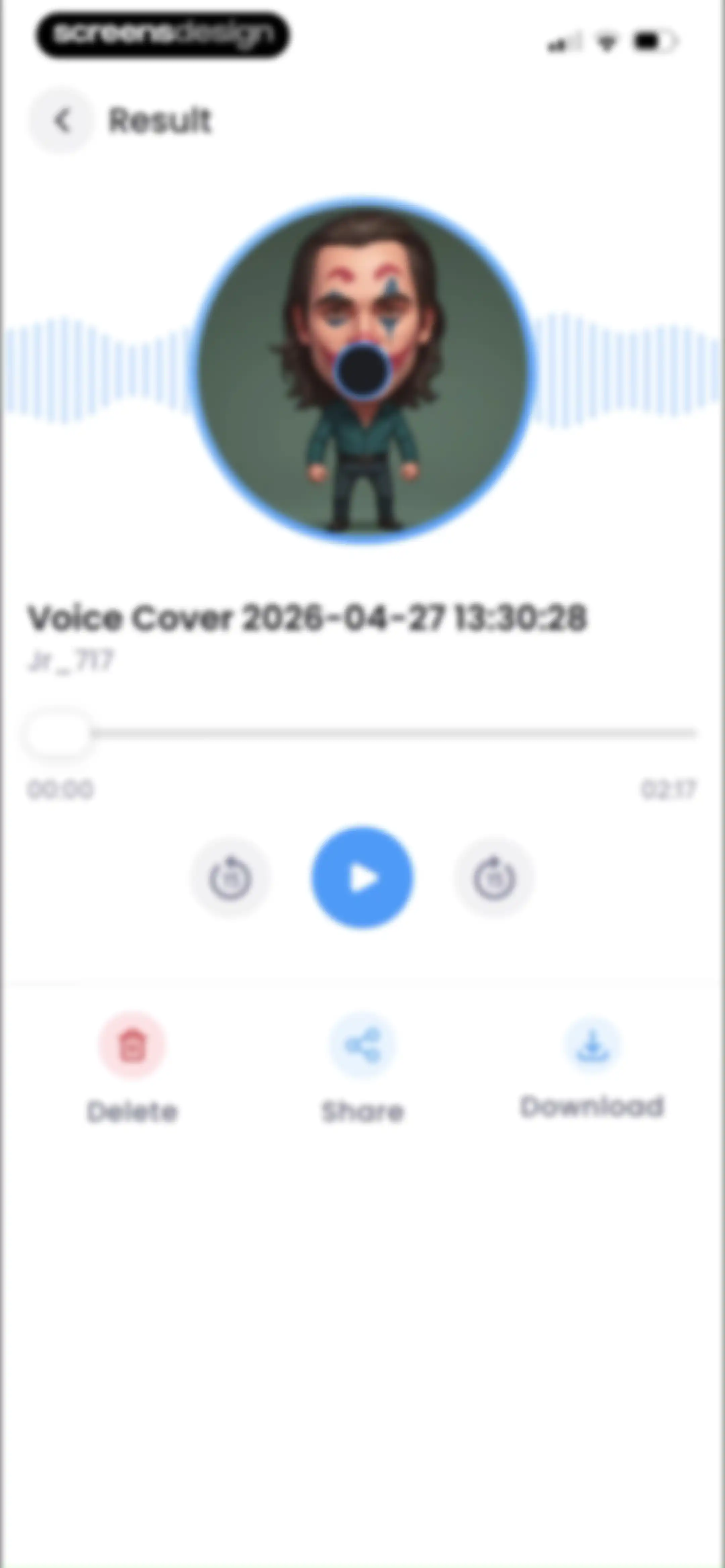 Reverse Audio: Sing Challenge screen 51