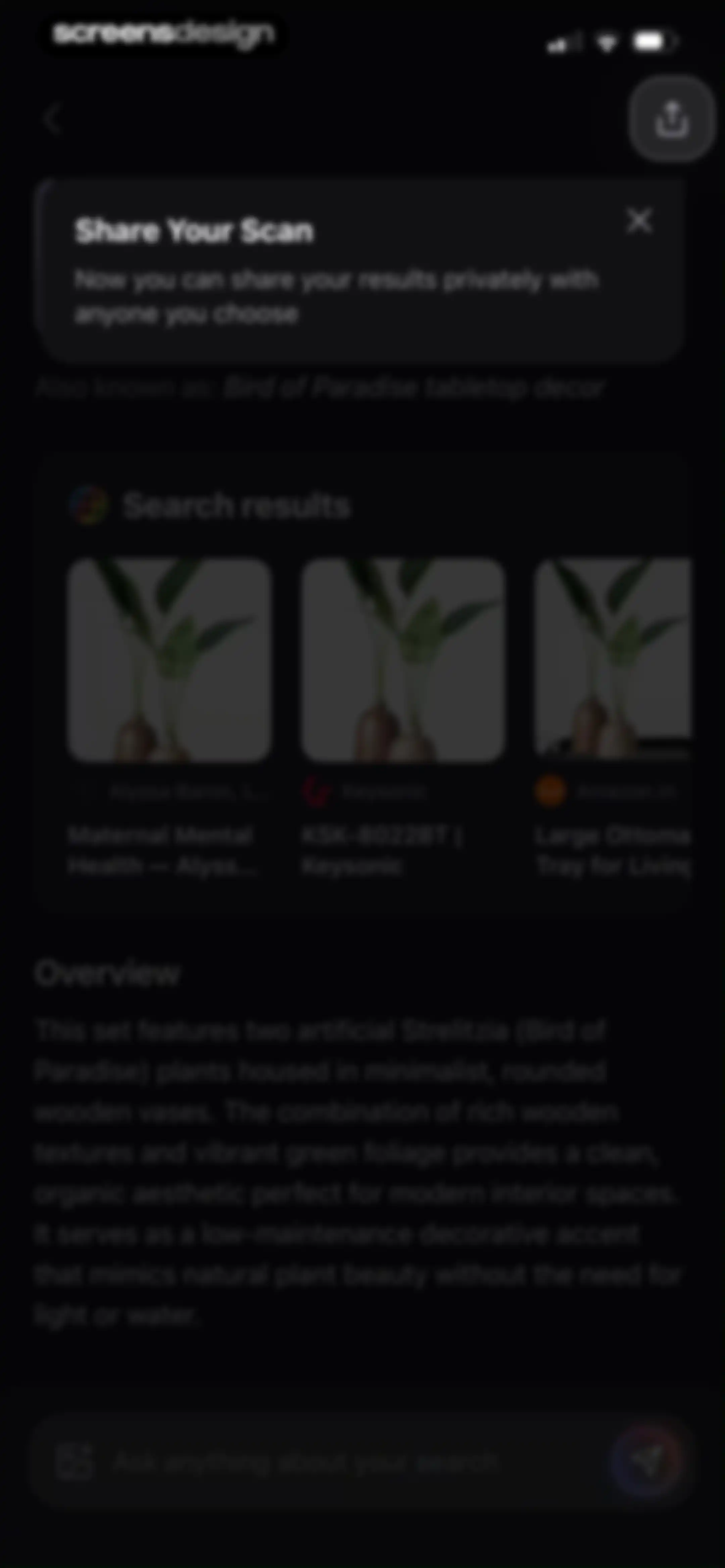 Lens Scan: Identify Anything screen 21