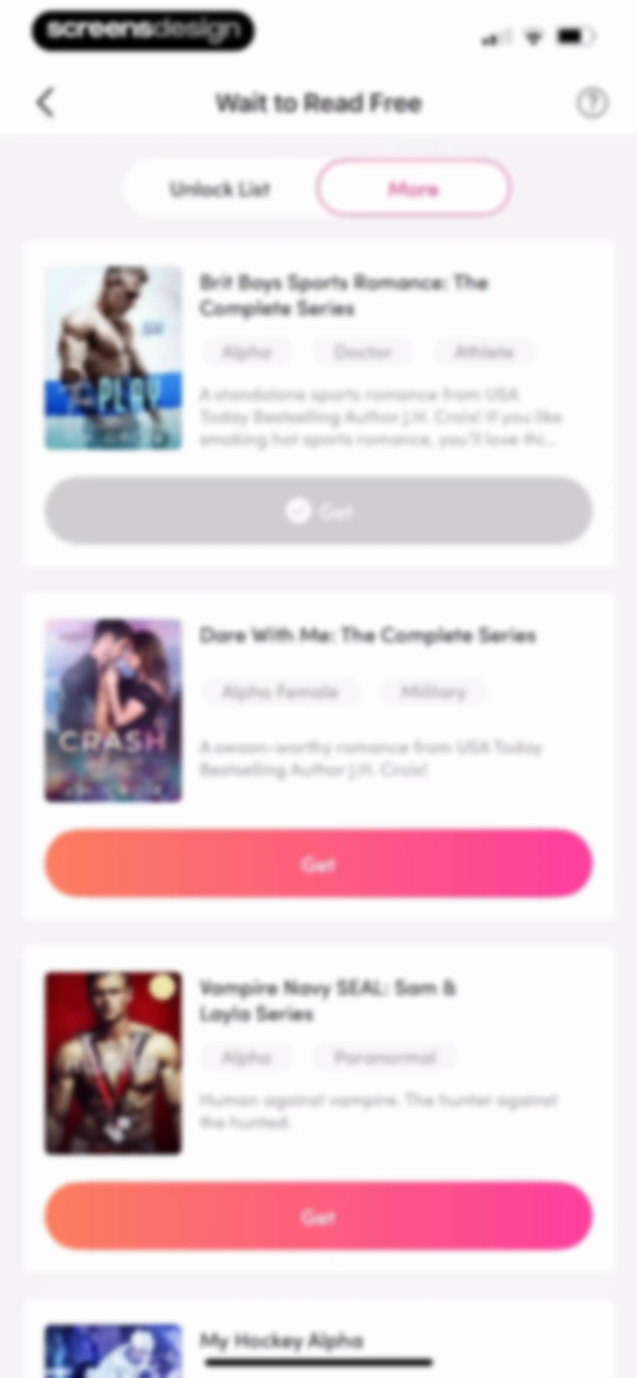 My Fiction: Stories & Novels screen 95