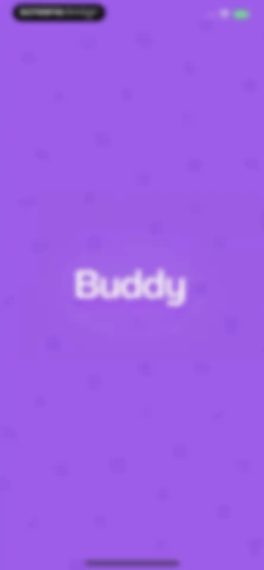 Buddy: Budget Planner App screen 1