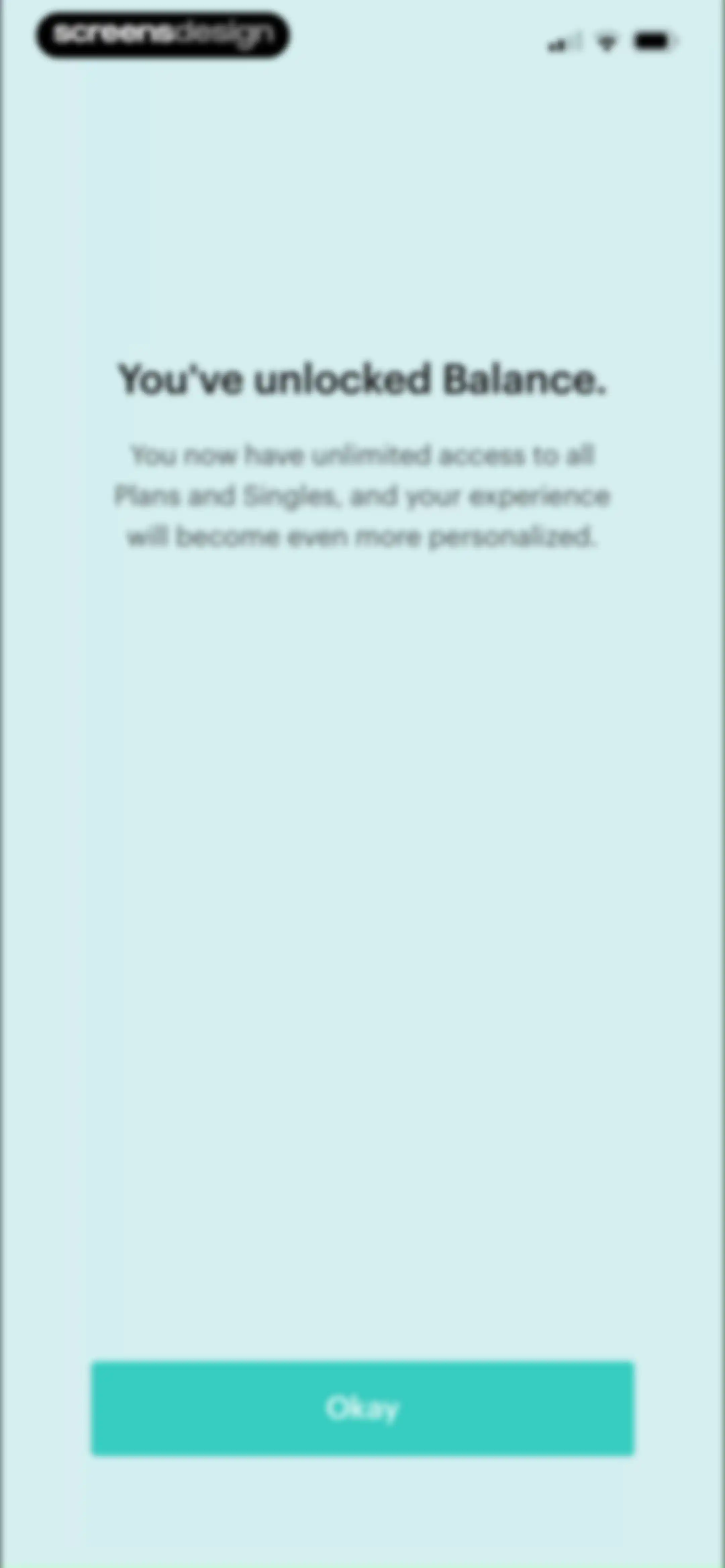 Balance: Meditation & Sleep screen 28