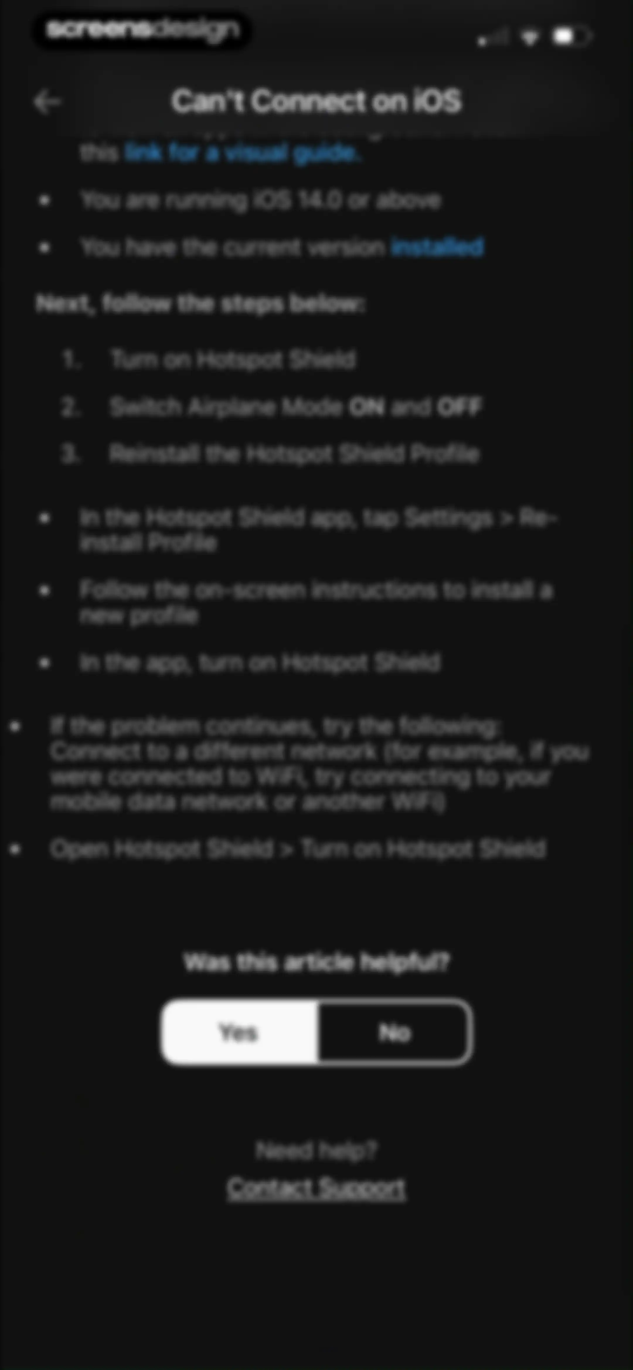 VPN Hotspot Shield: Secure VPN screen 55
