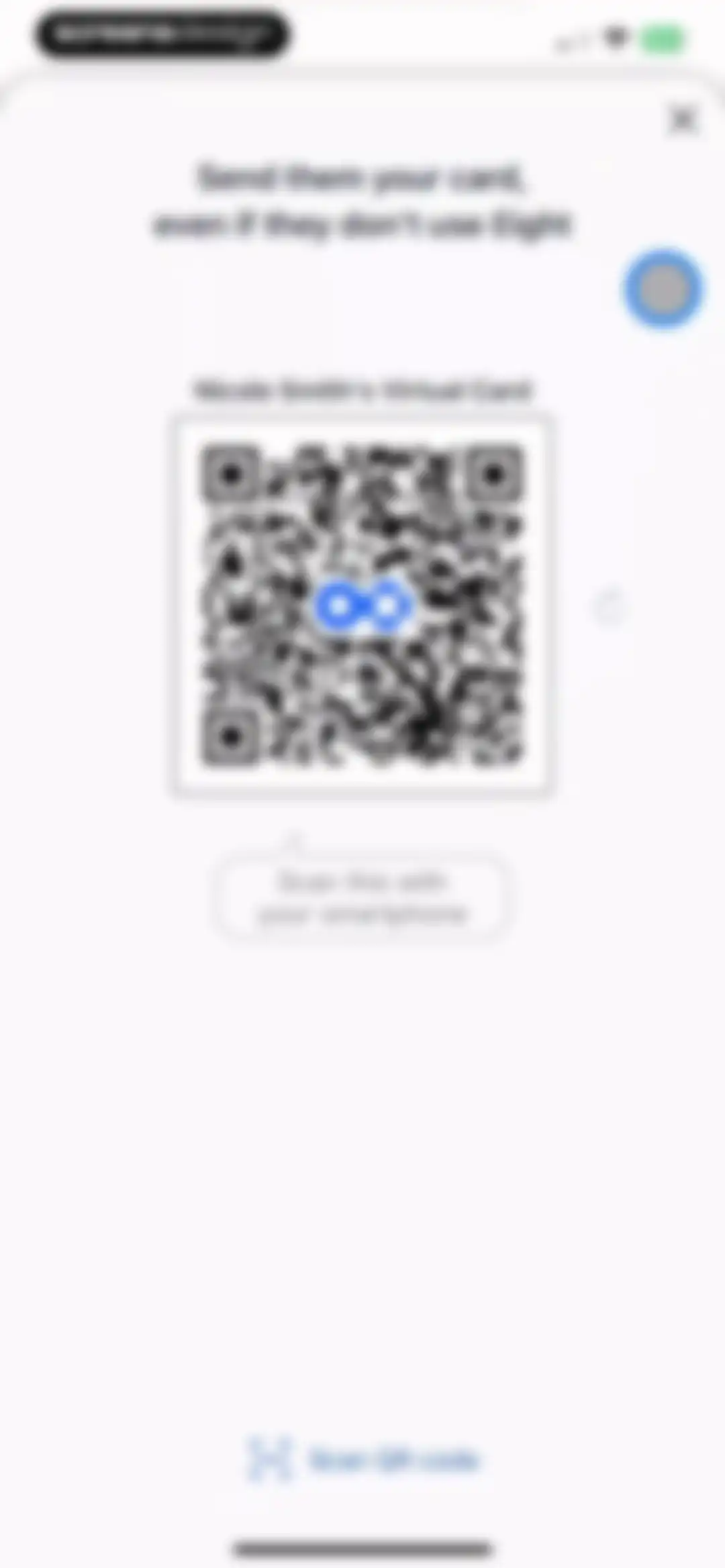 Eight: Business Card Manager screen 29