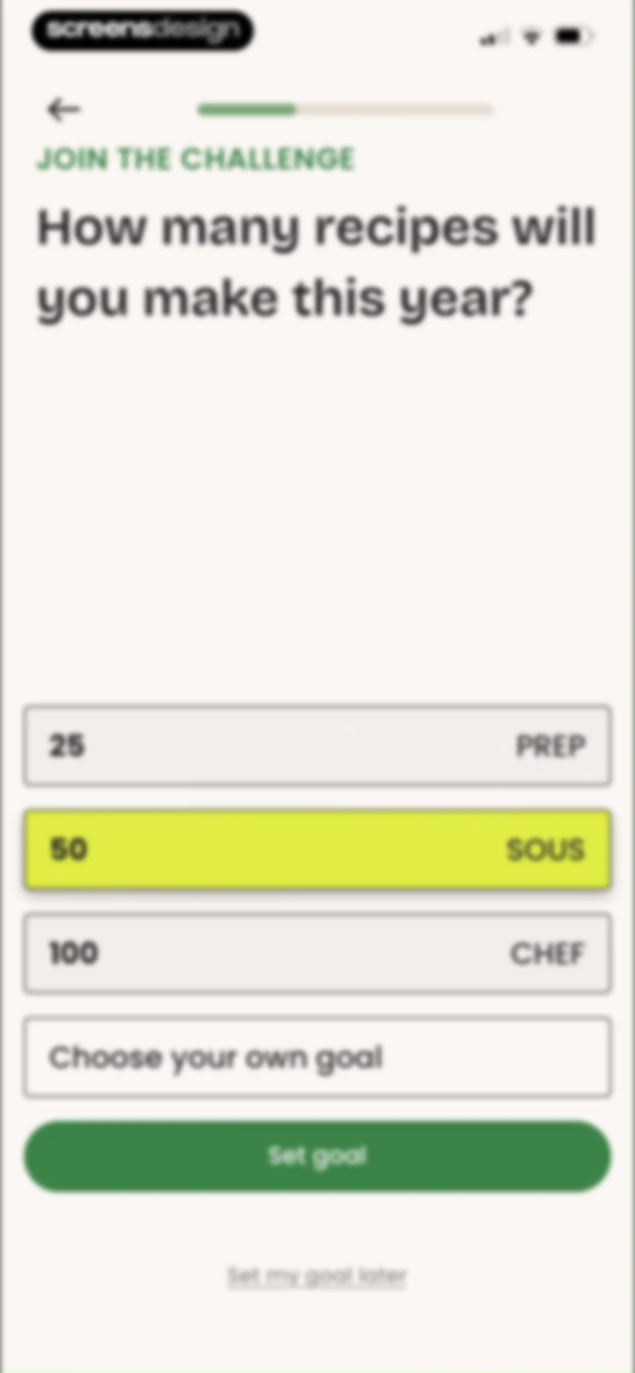 CookShelf: Search Cookbooks screen 6