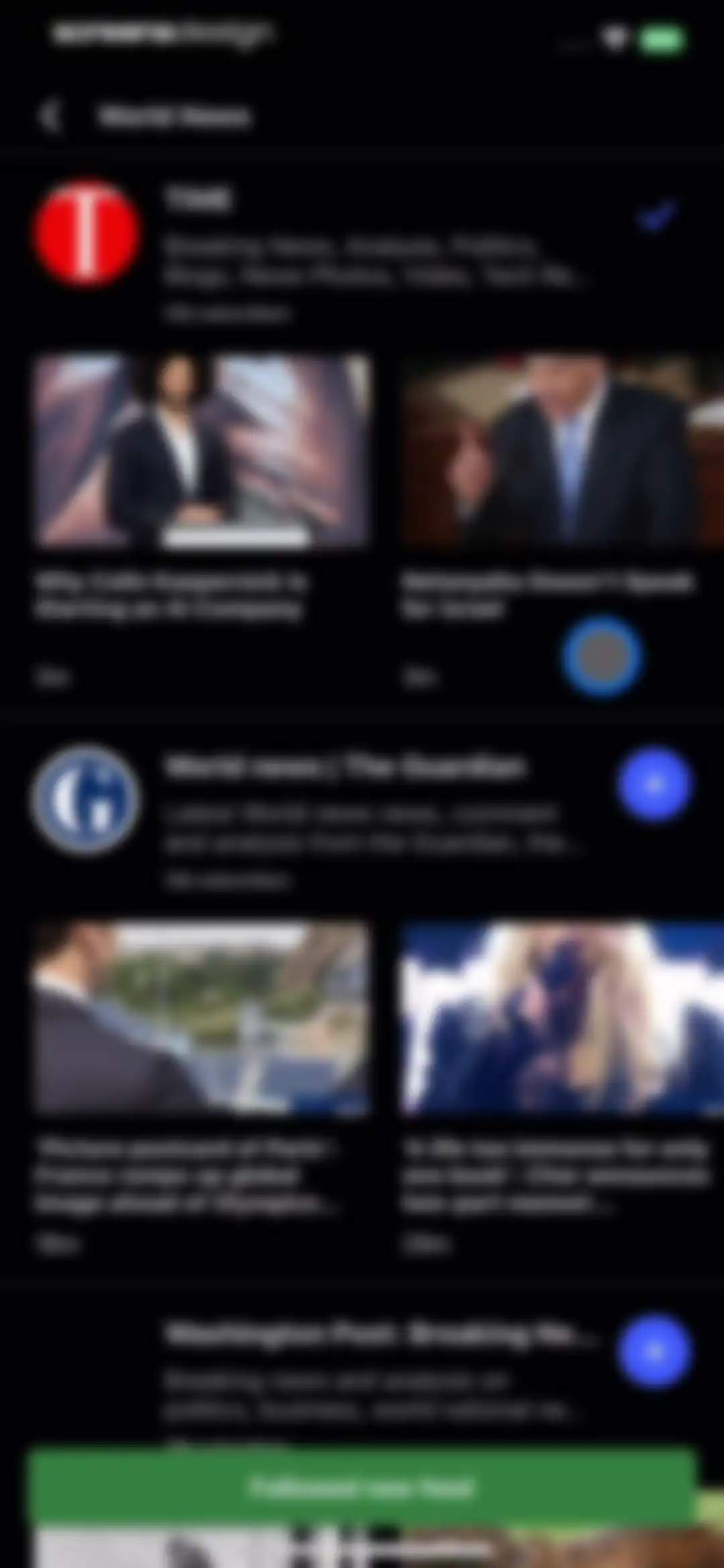 Inoreader: News & RSS reader screen 13