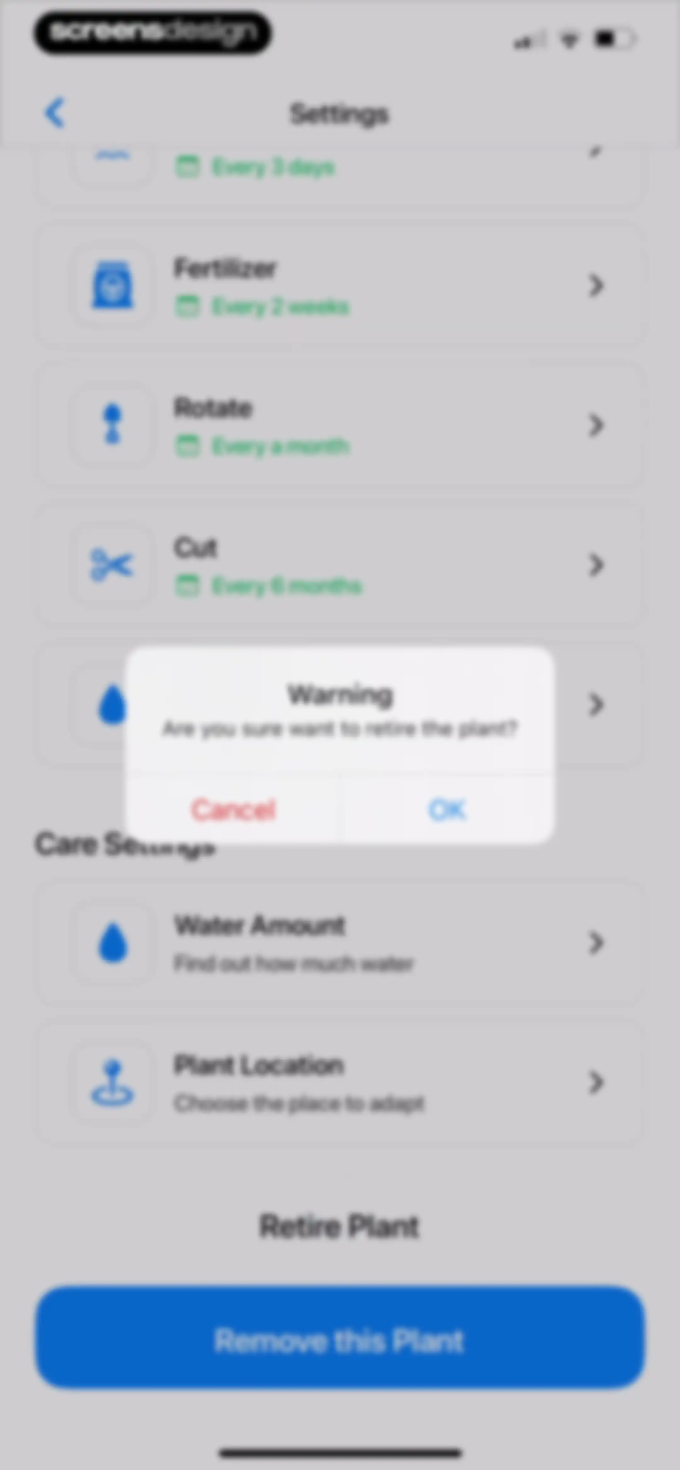 Plant App: Plant Identifier screen 110