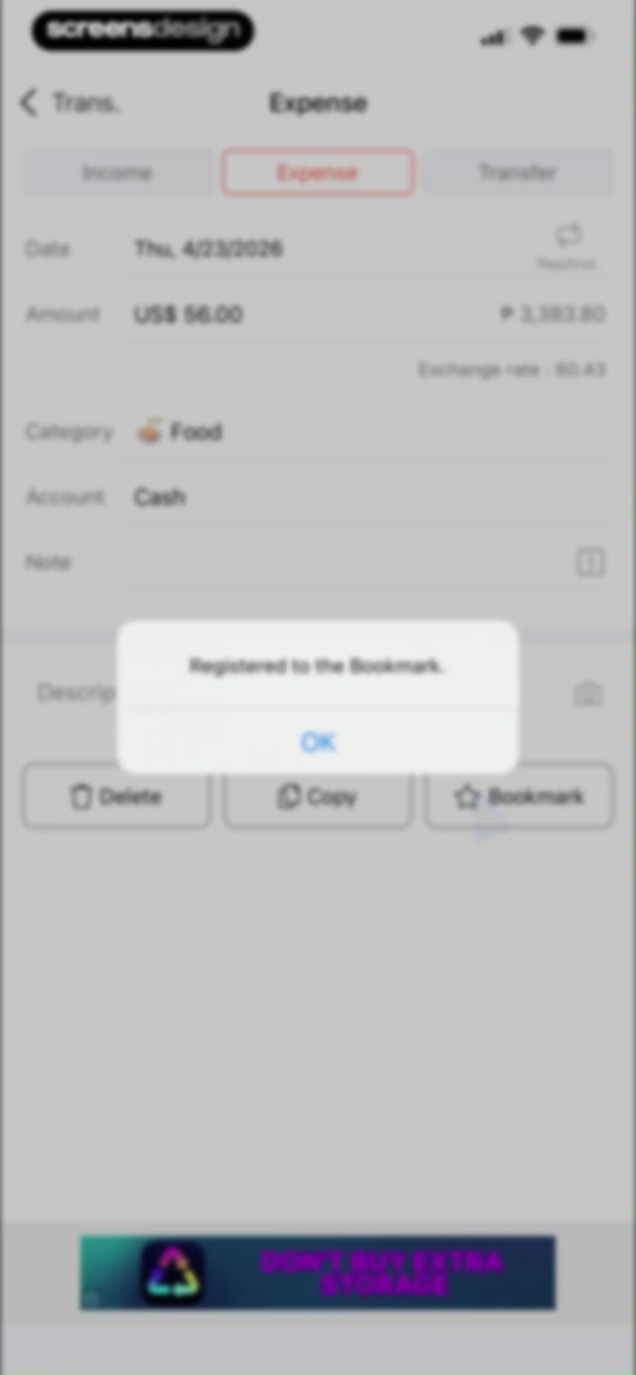 Money Manager Expense & Budget screen 27