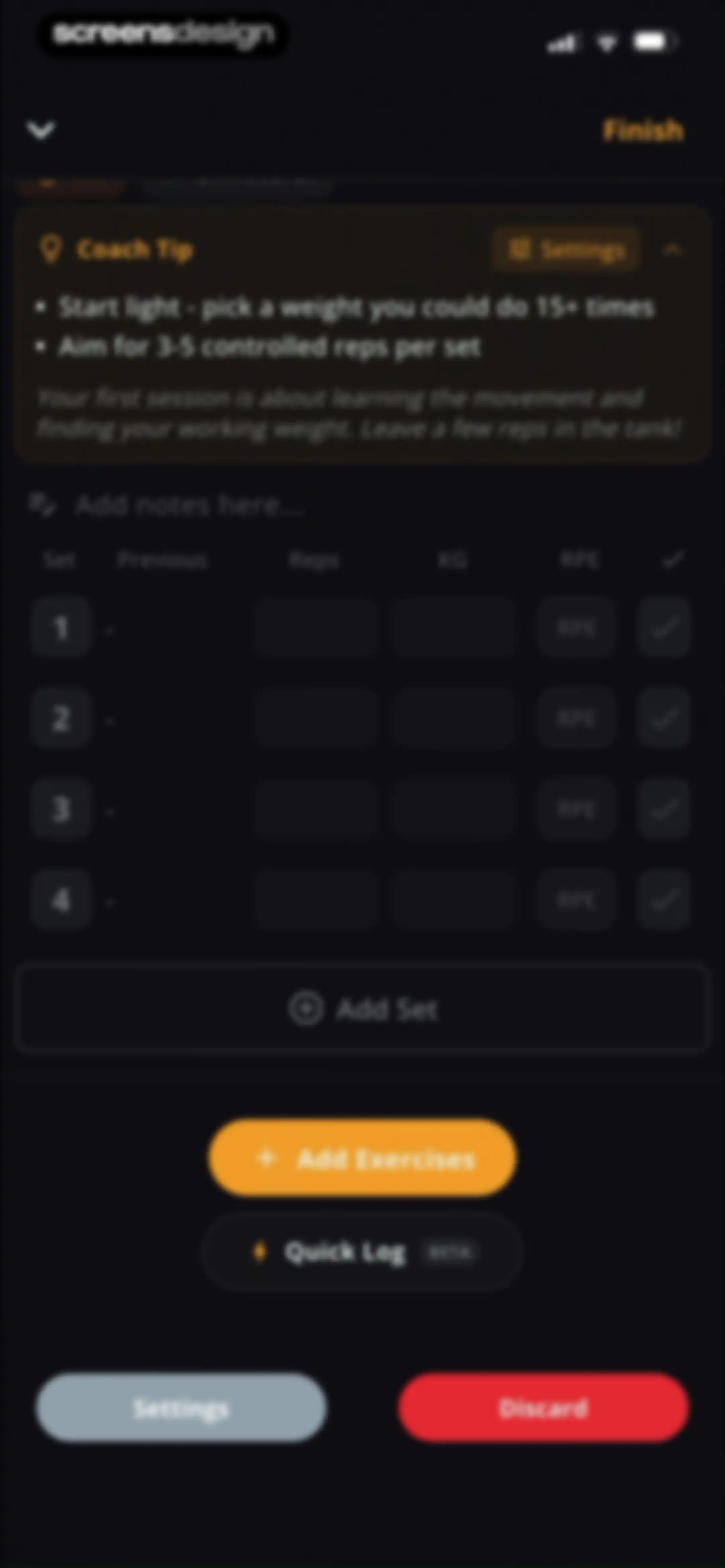Stronger - Gym Workout Planner screen 114
