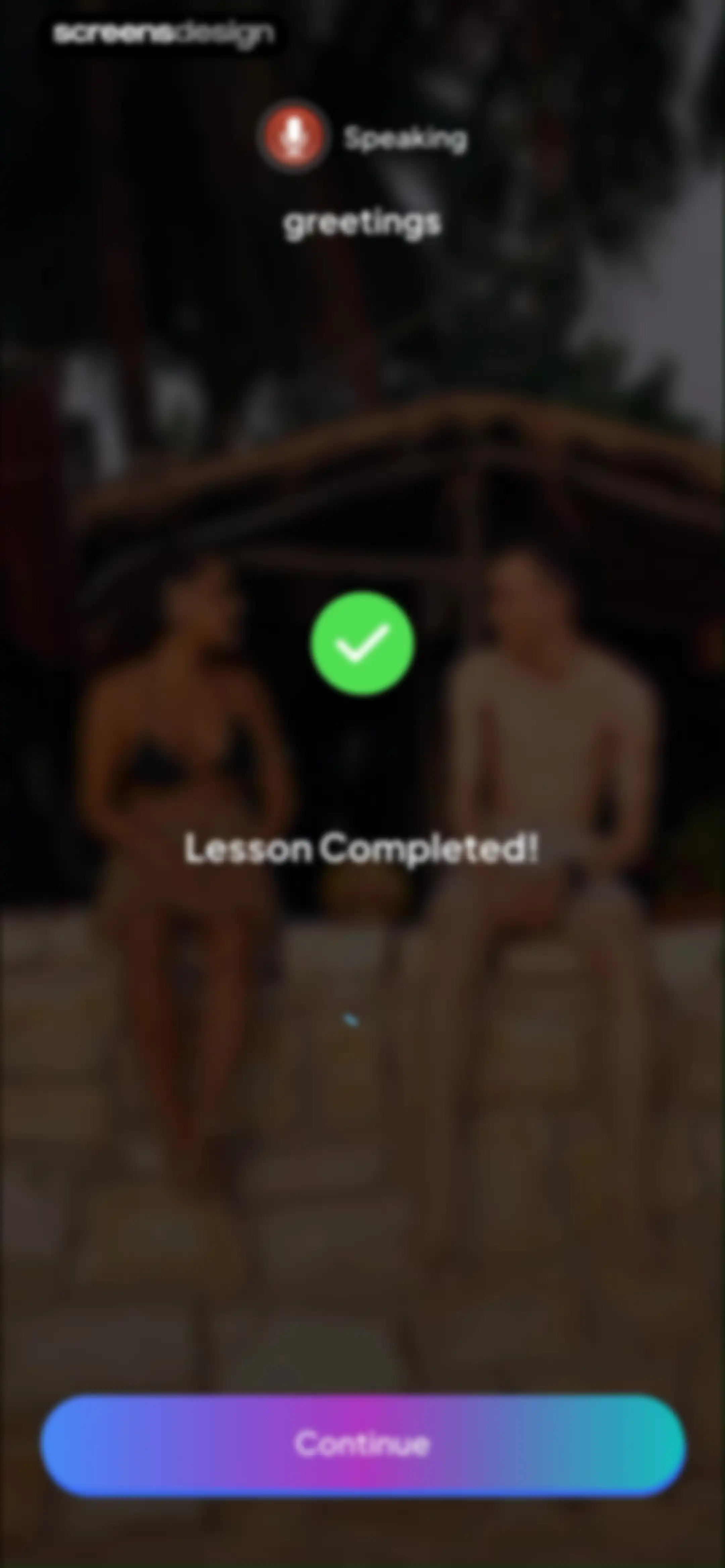 Jumpspeak | Language Learning screen 101
