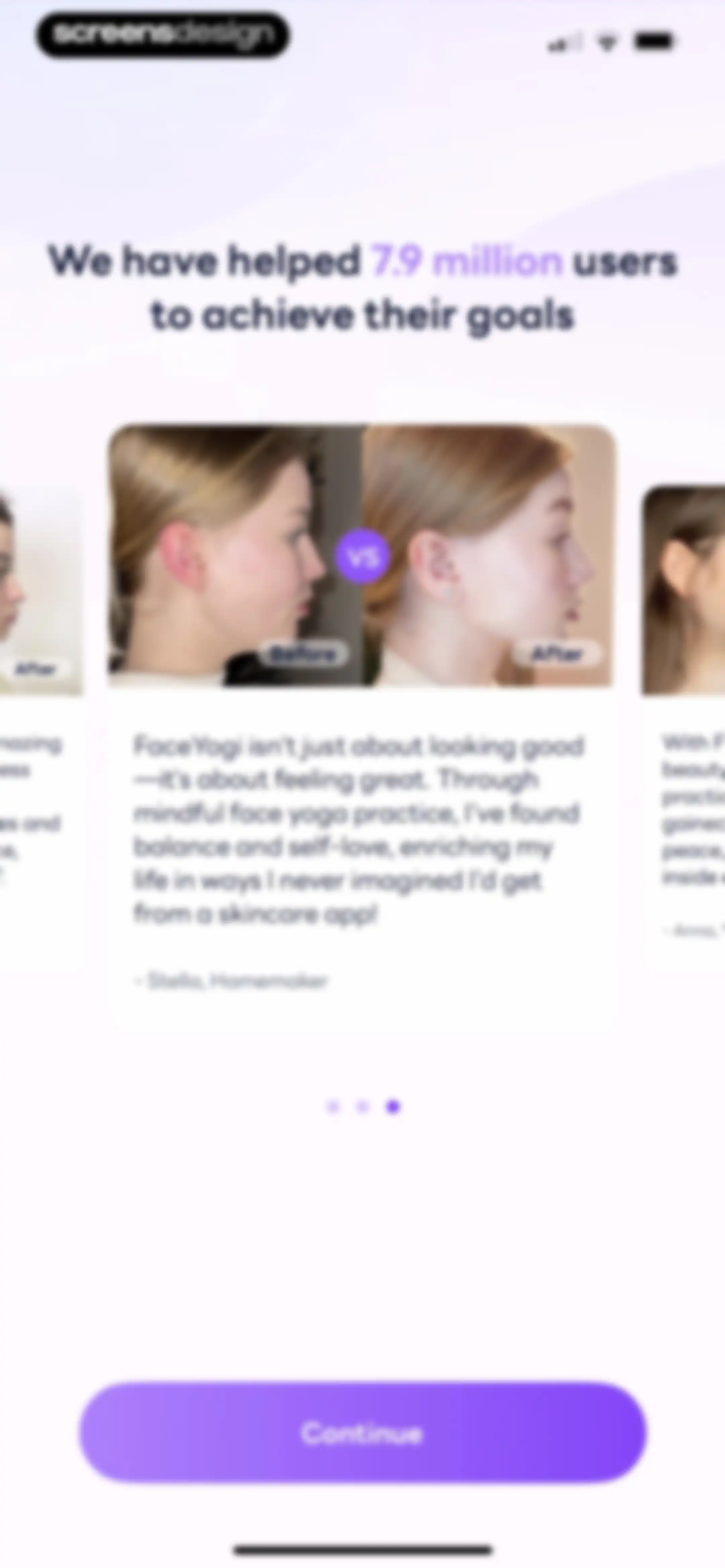 FaceYogi - Face Yoga, Massage screen 21