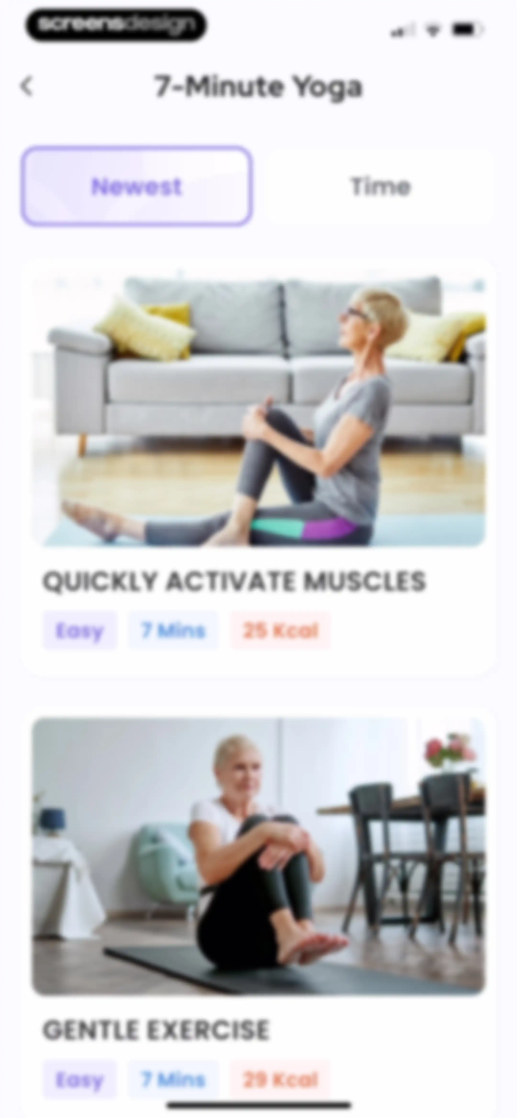 Chair Yoga for Seniors at Home screen 116