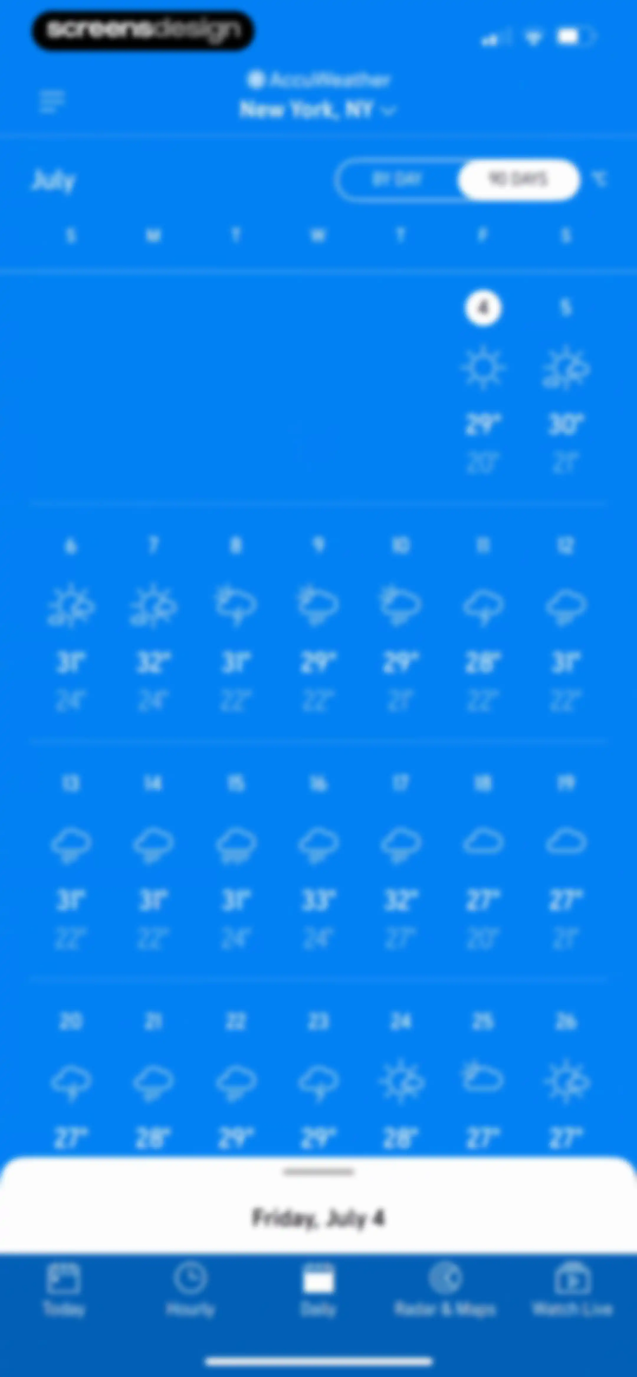 AccuWeather: Weather Forecast screen 30