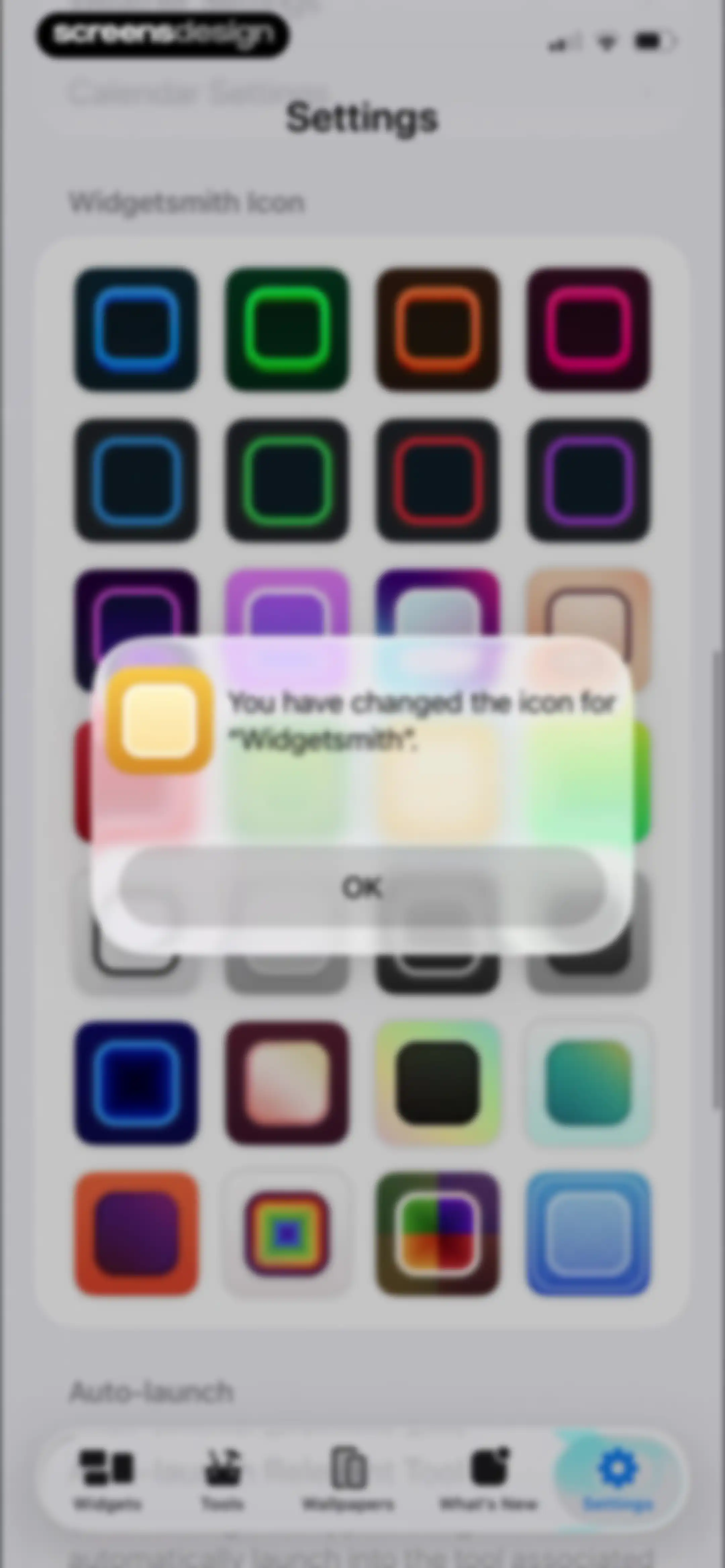 Widgetsmith screen 148