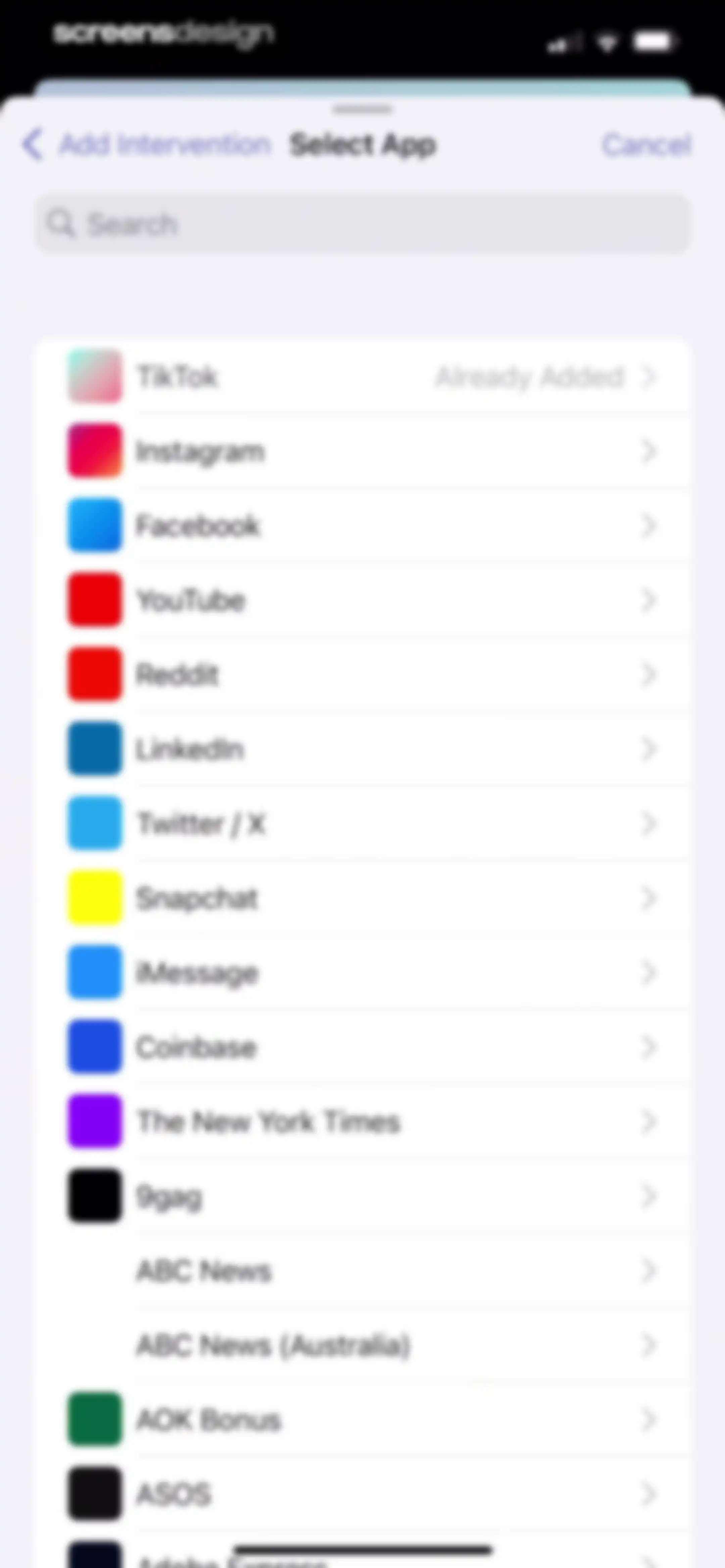 one sec | screen time + focus screen 47