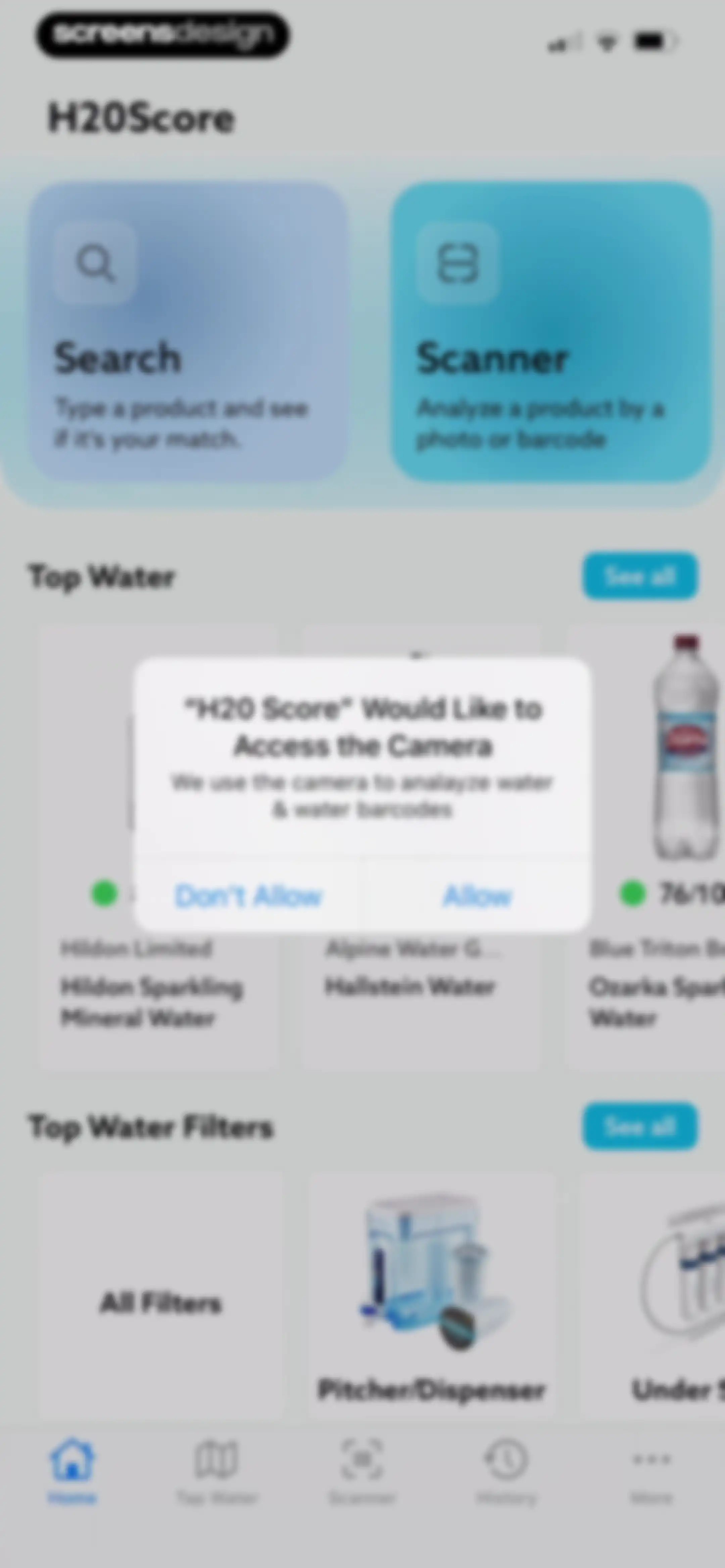H20Score - Water Rankings screen 19