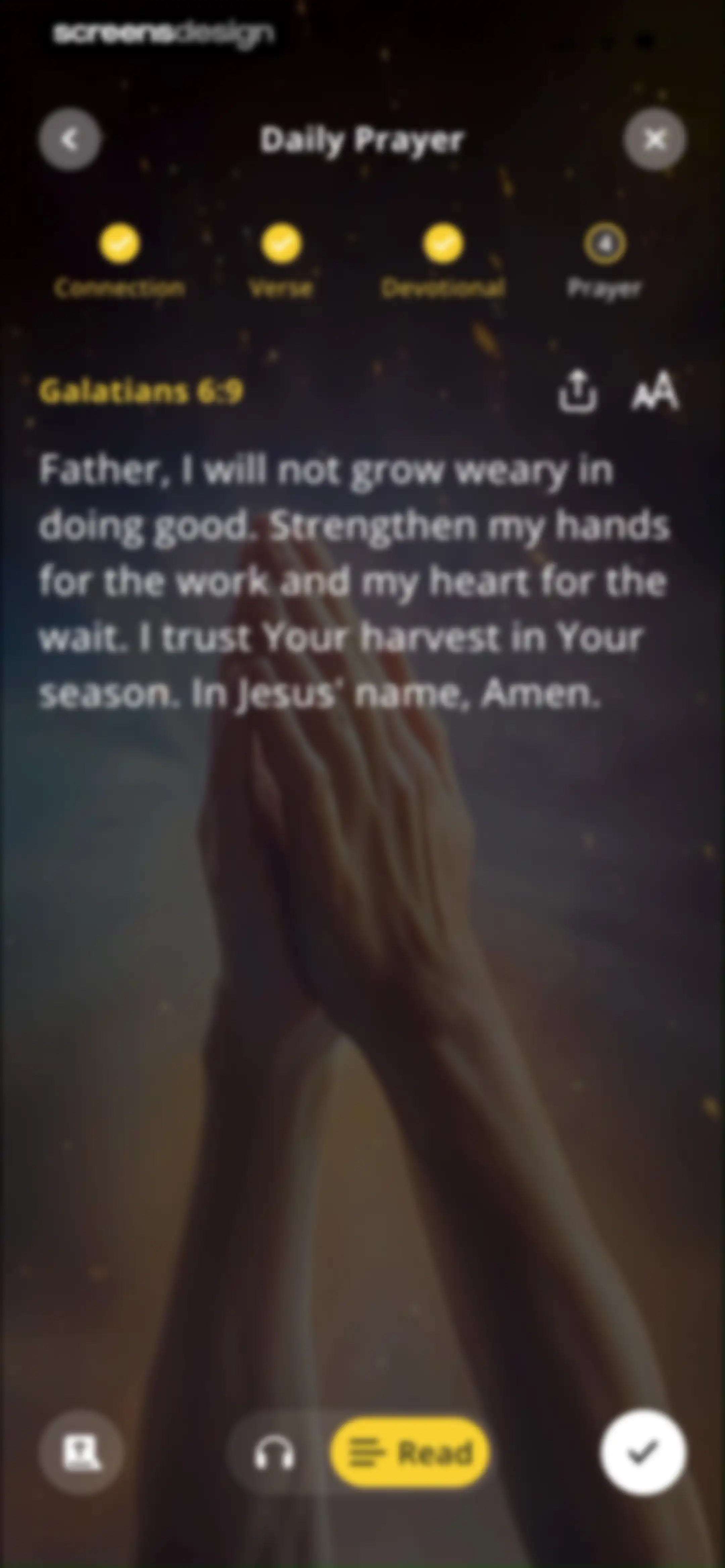 Bible Path: Prayers & Widgets screen 38