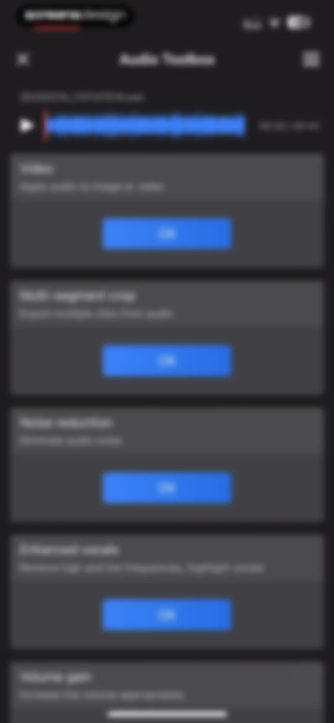 Audio Editor - Music editor screen 47