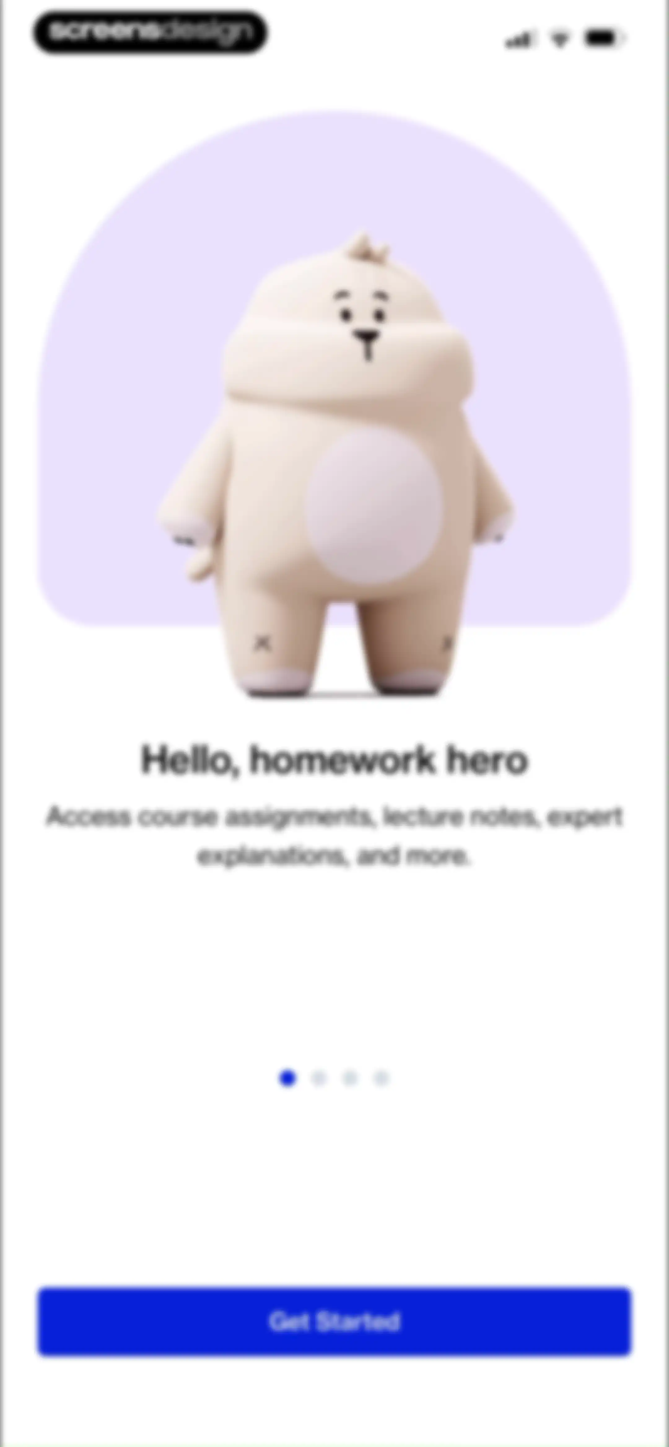 Course Hero: AI Homework Help screen 2