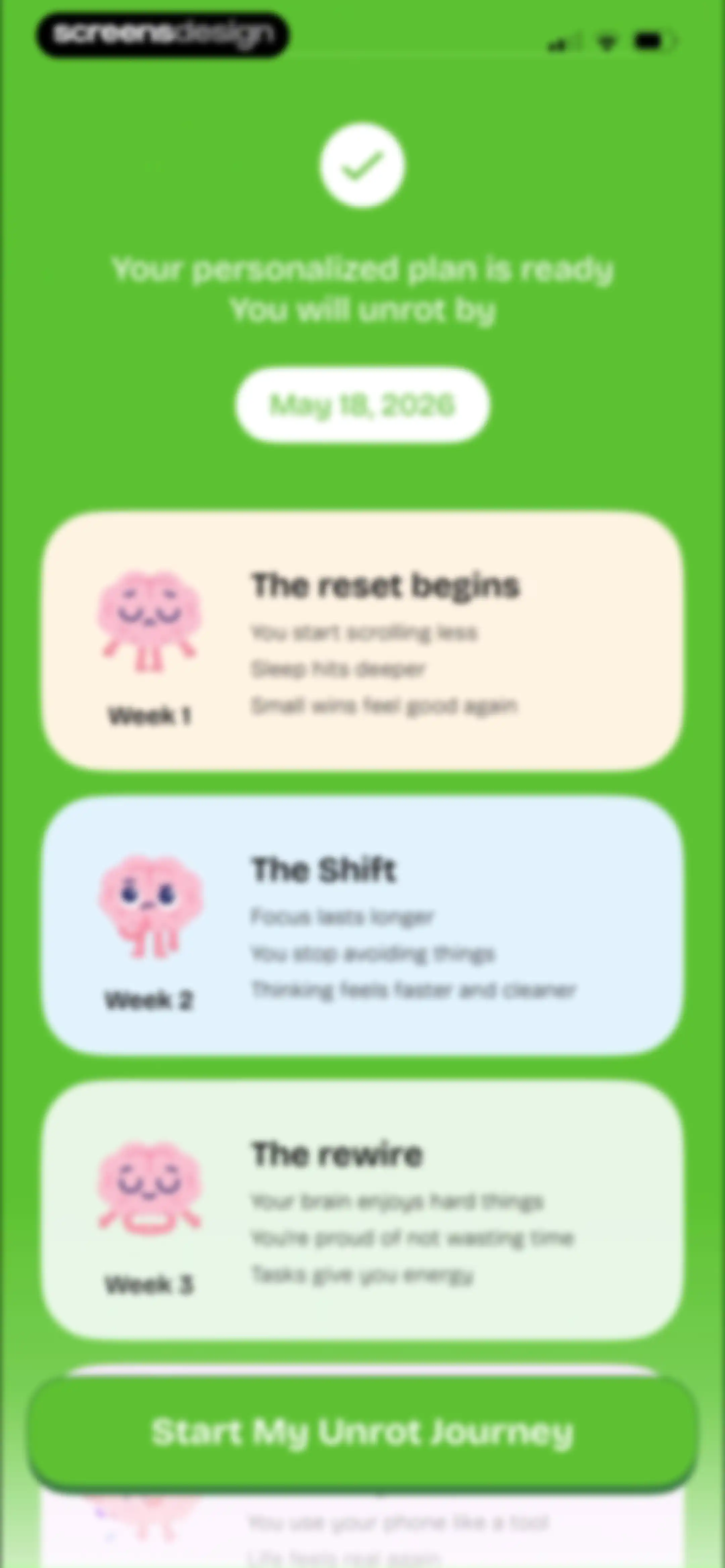 Unrot: Earn your Screen Time screen 44