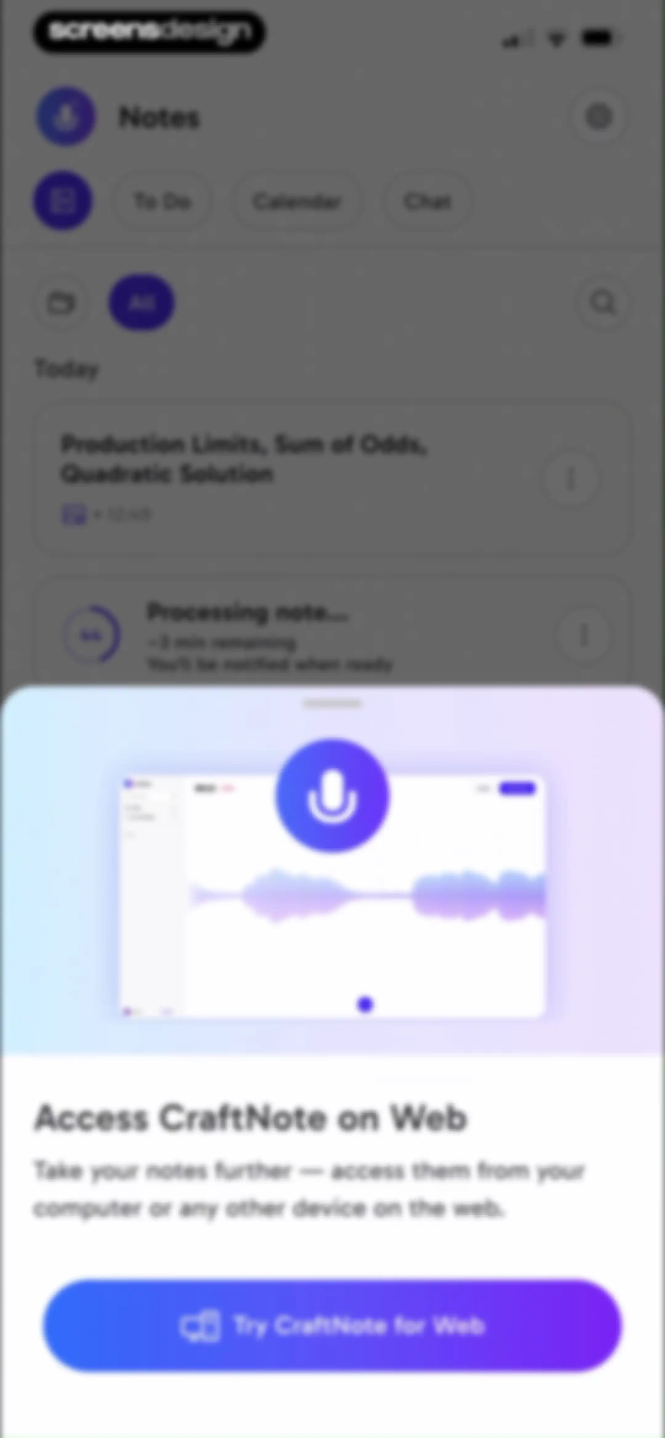 CraftNote: Smart AI Note Taker screen 115