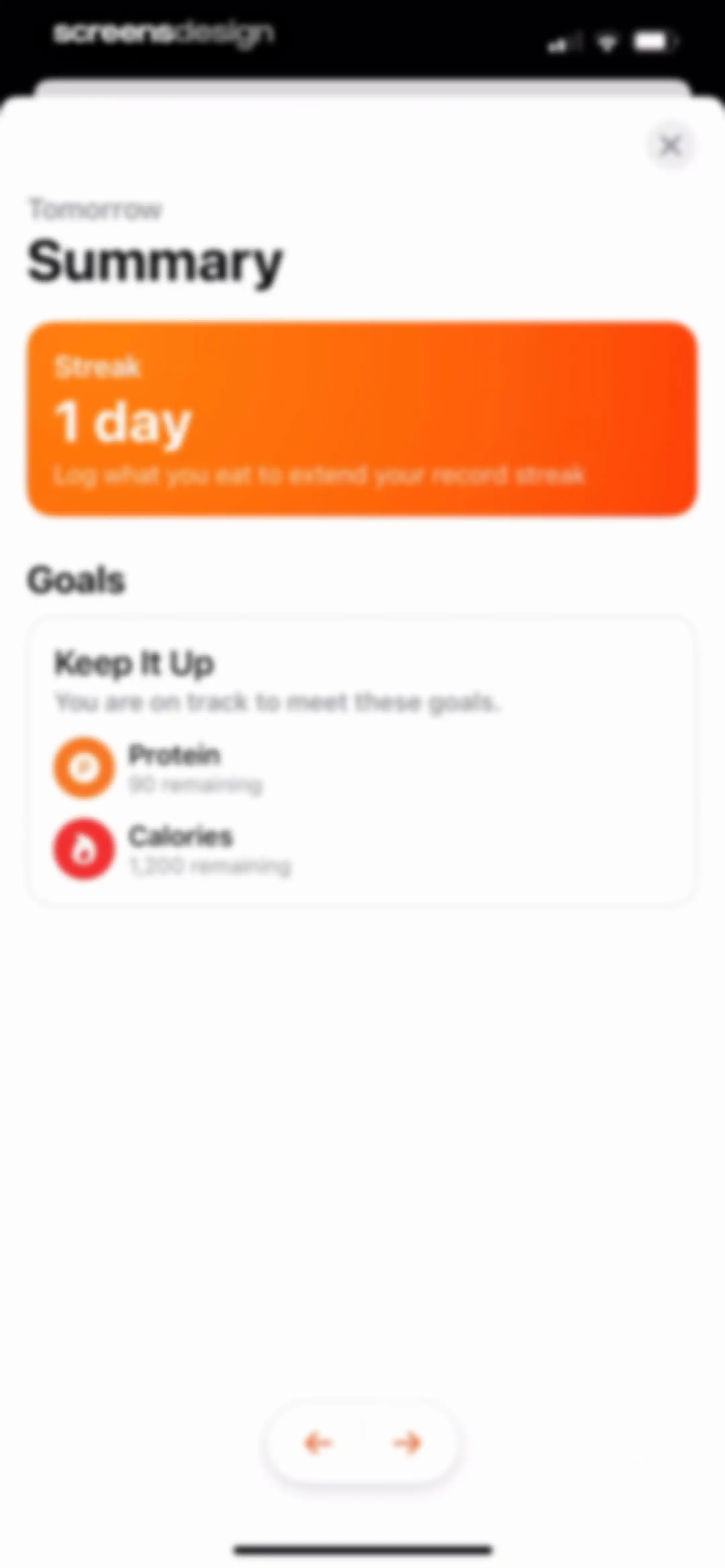 Nutrition Tracker: Foodnoms screen 151
