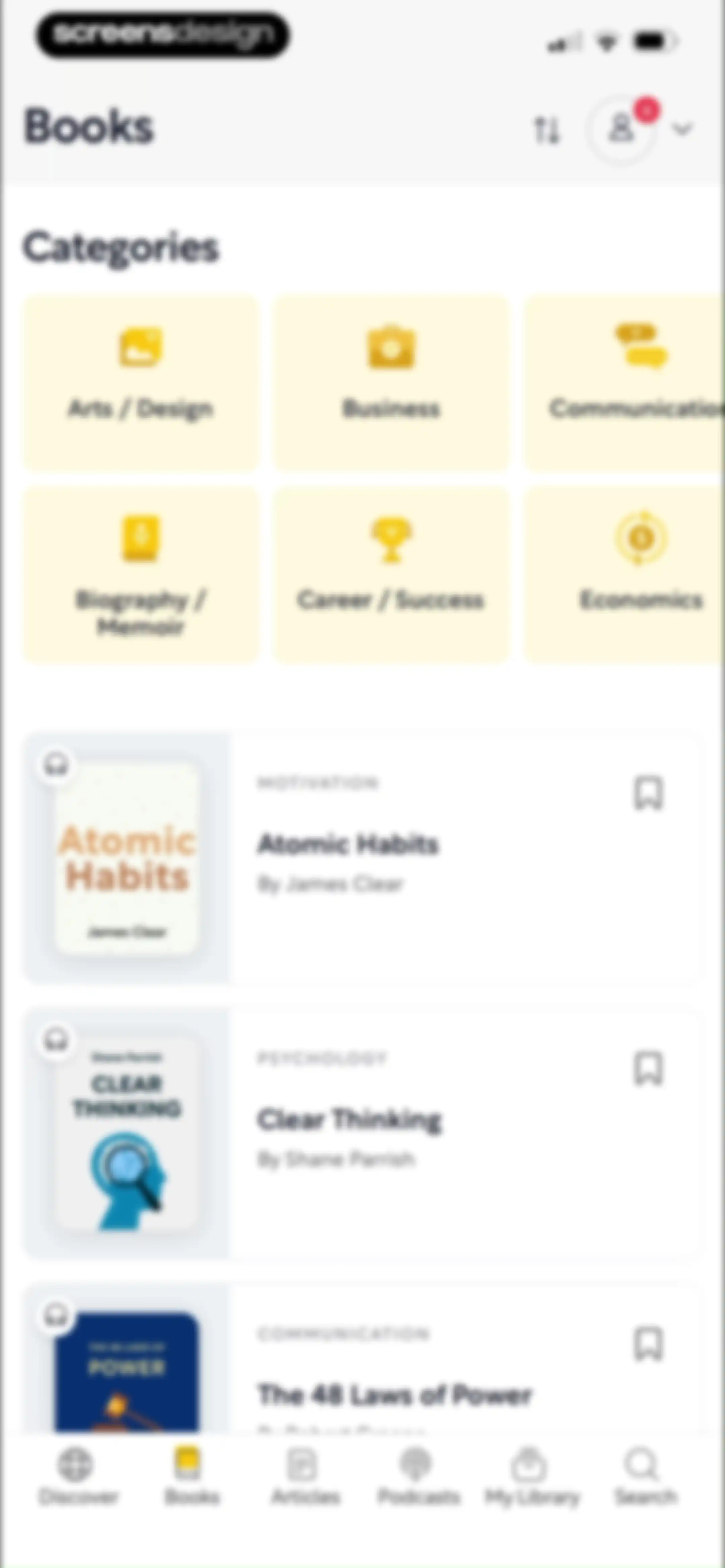 Shortform Daily Book Summaries screen 91