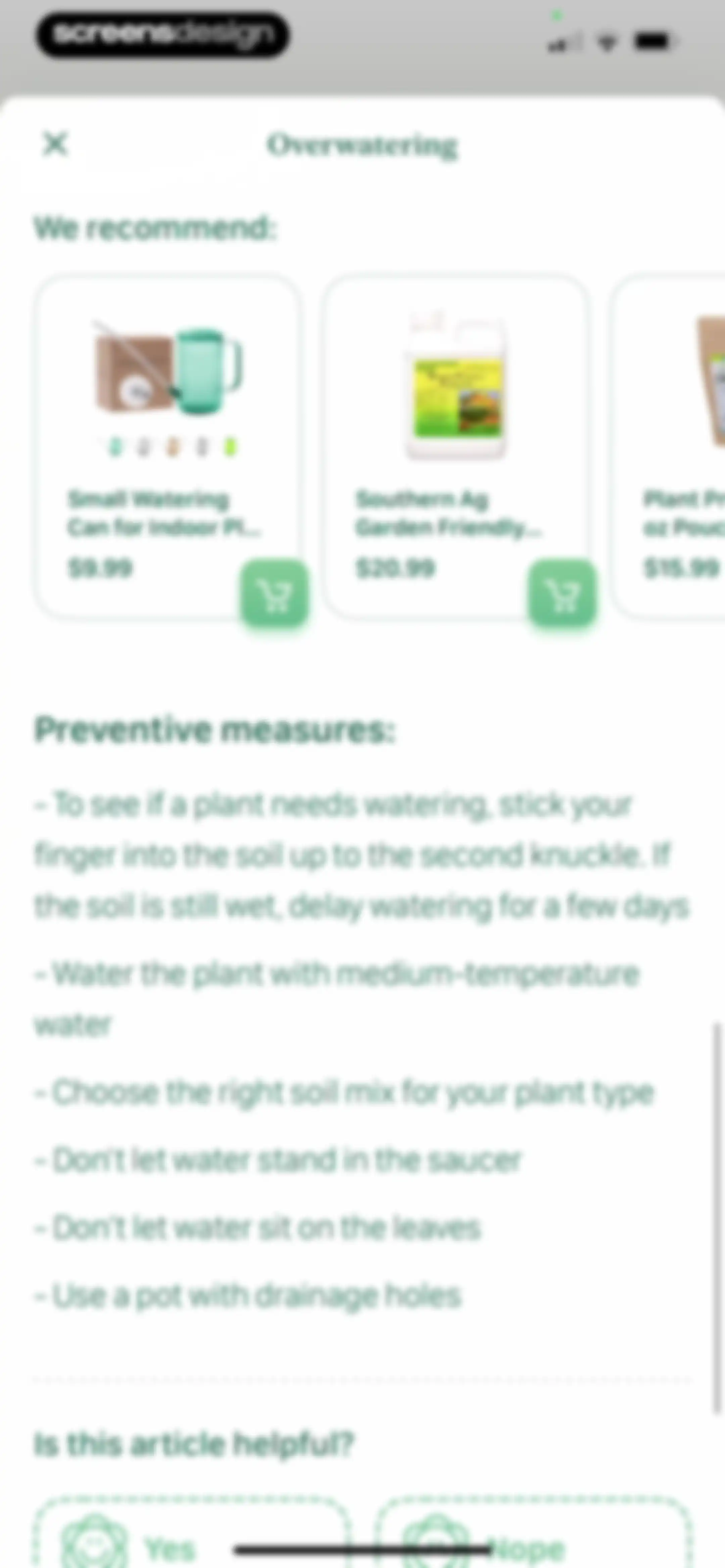 Blossom - Plant Care Guide screen 79