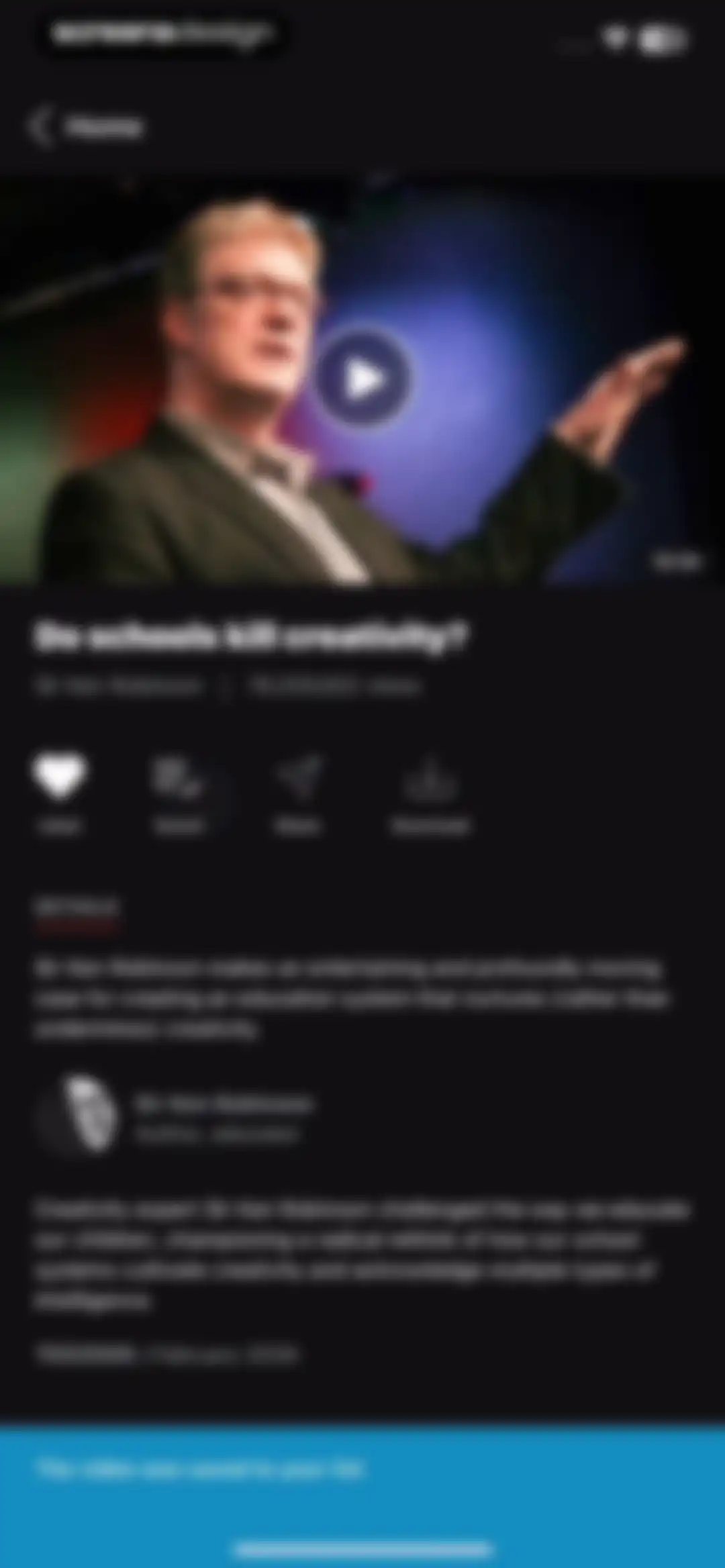 TED Talks: Watch and Learn screen 10