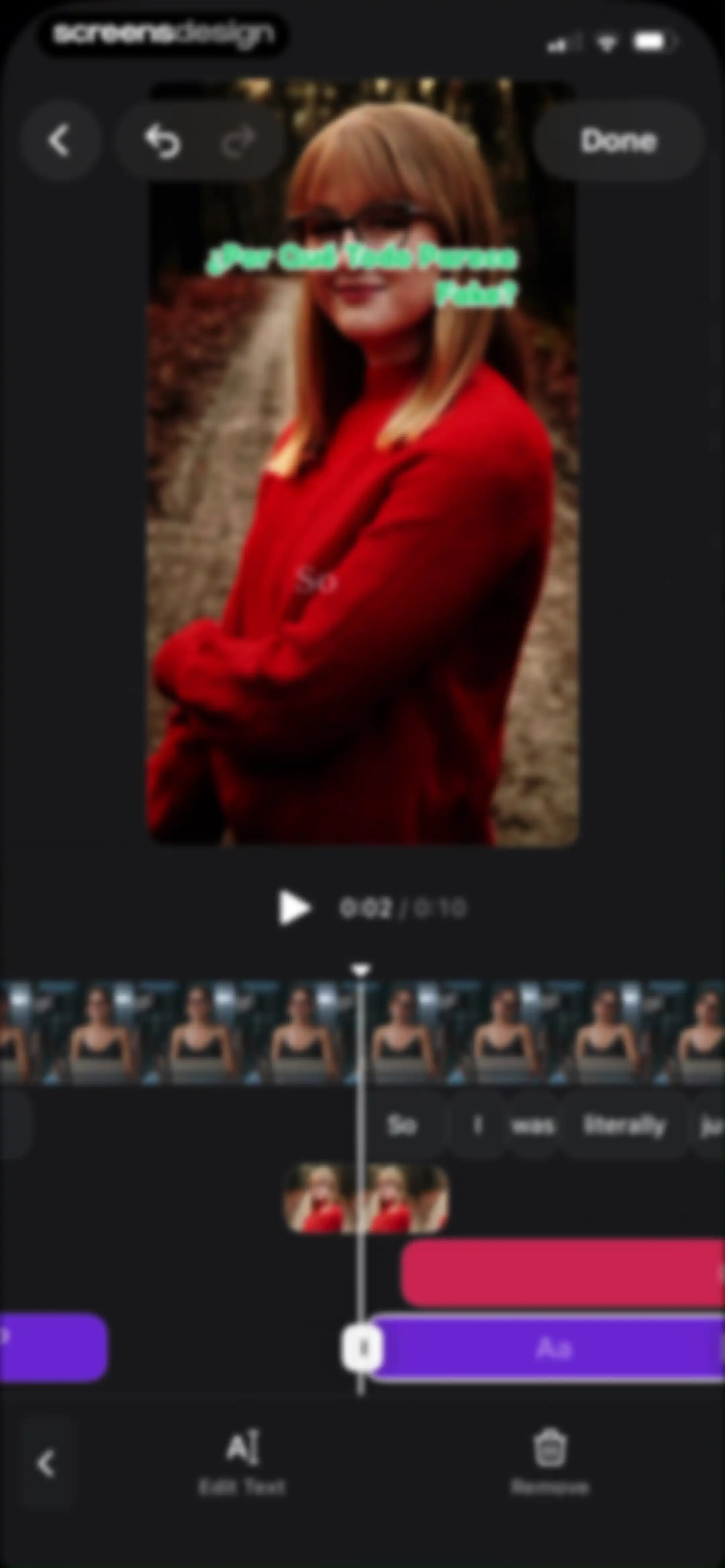 VEED Shorts: AI videos screen 40