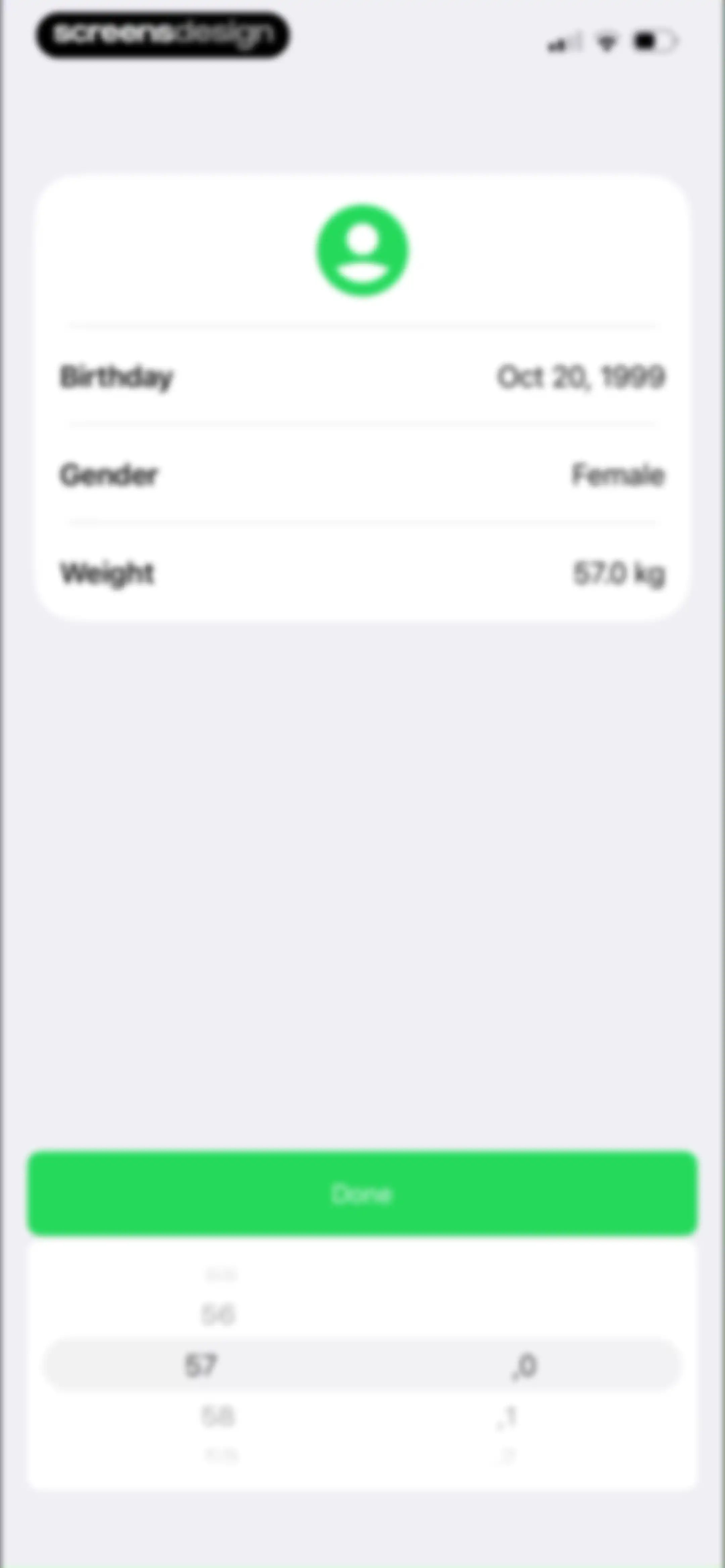 Running Walking Tracker Goals screen 5