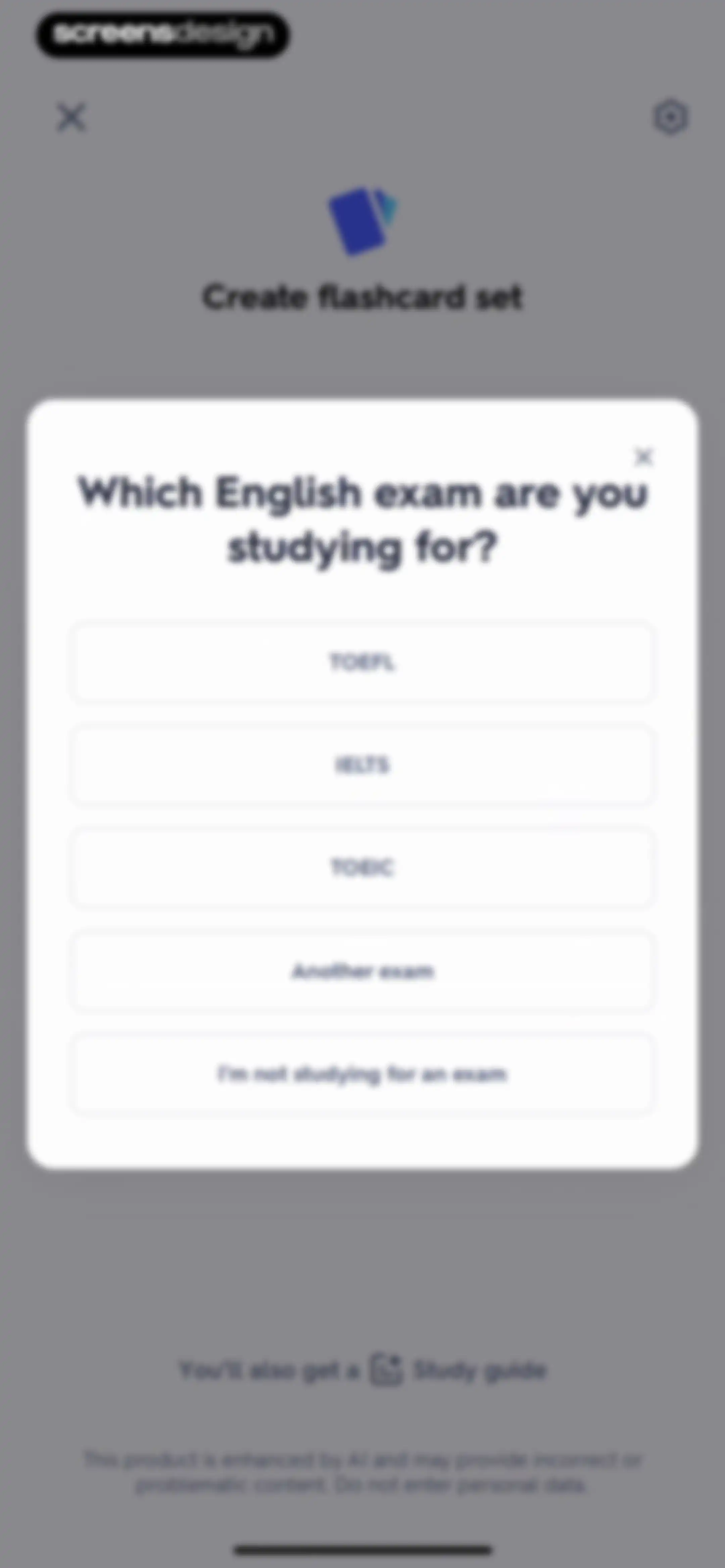 Quizlet: More than Flashcards screen 16