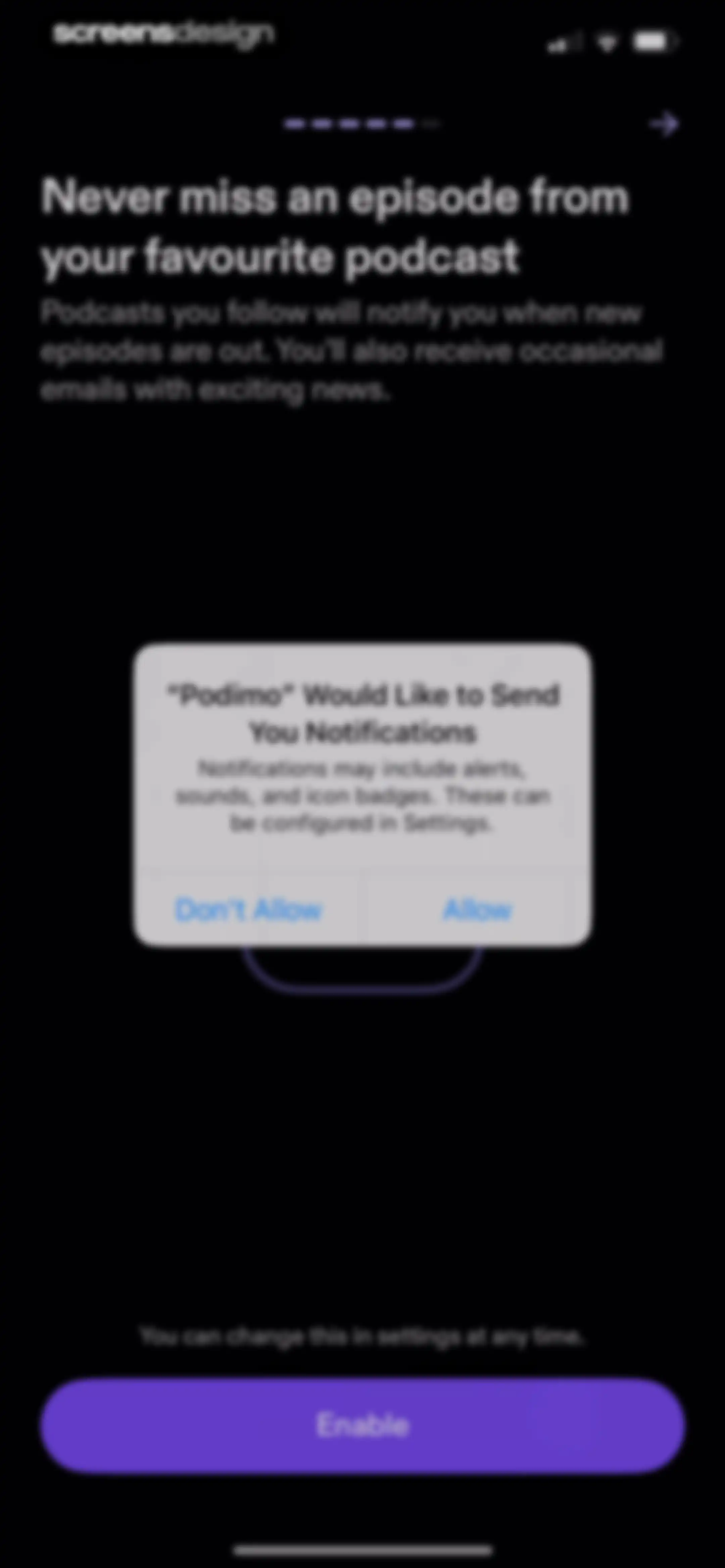 Podimo: Podcasts & audiobooks screen 12