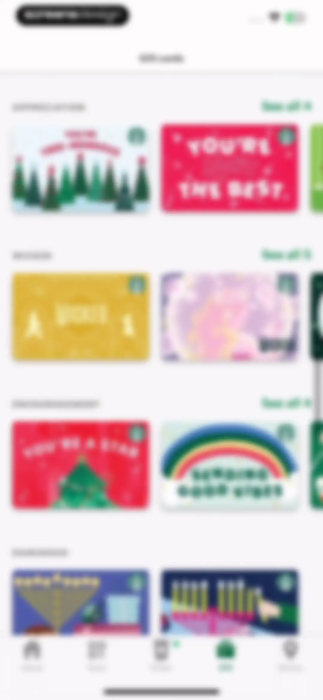 Starbucks screen 61
