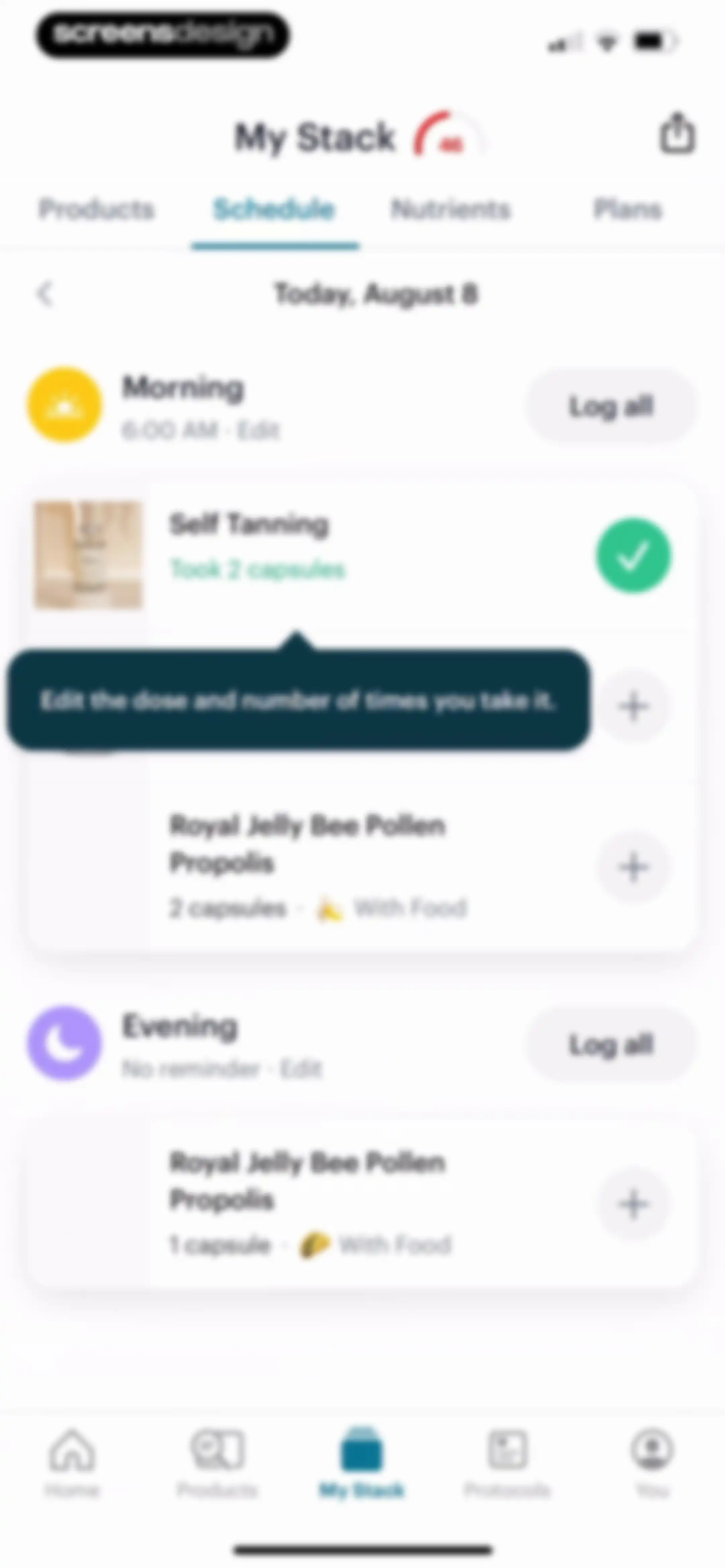 SuppCo: Supplement Scanner screen 104