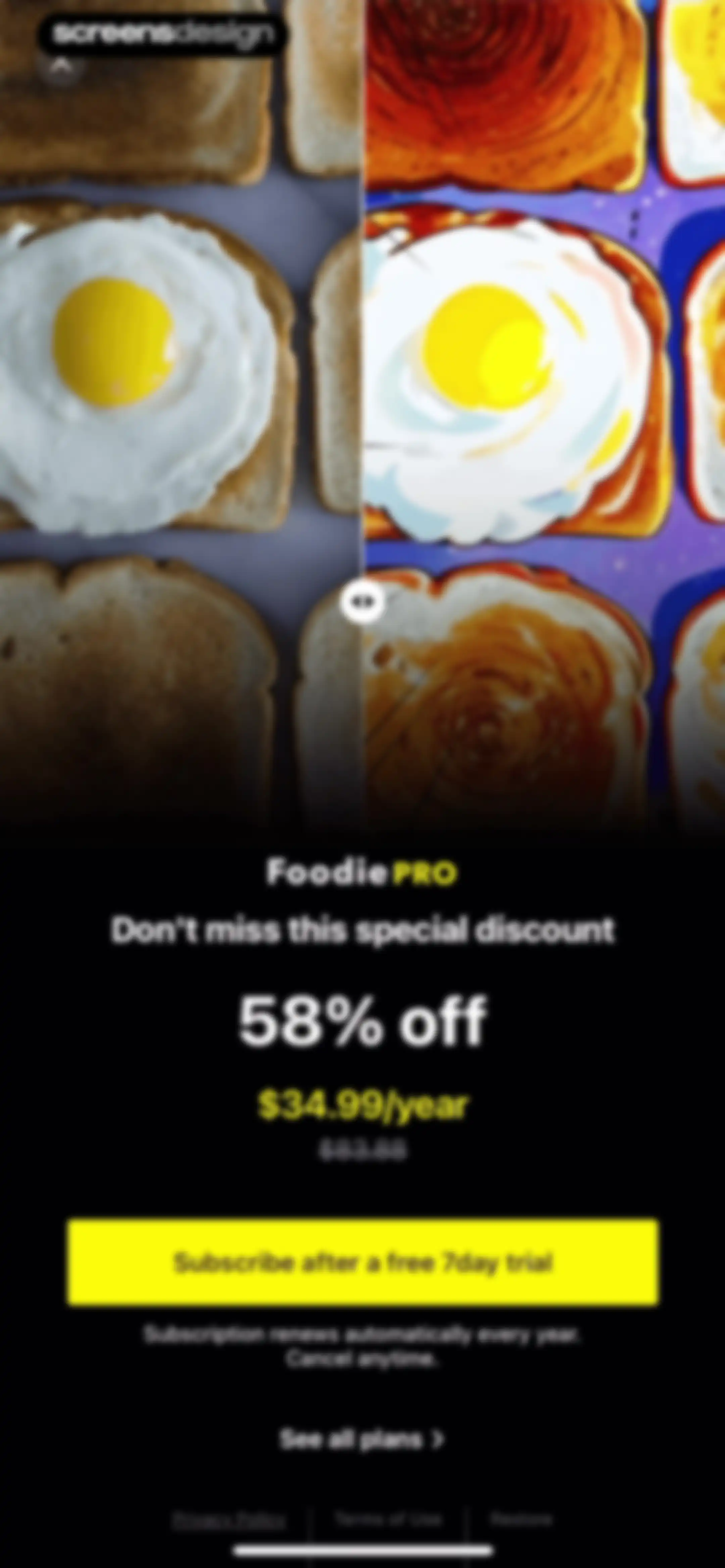 Foodie - Filter & Film Camera screen 9
