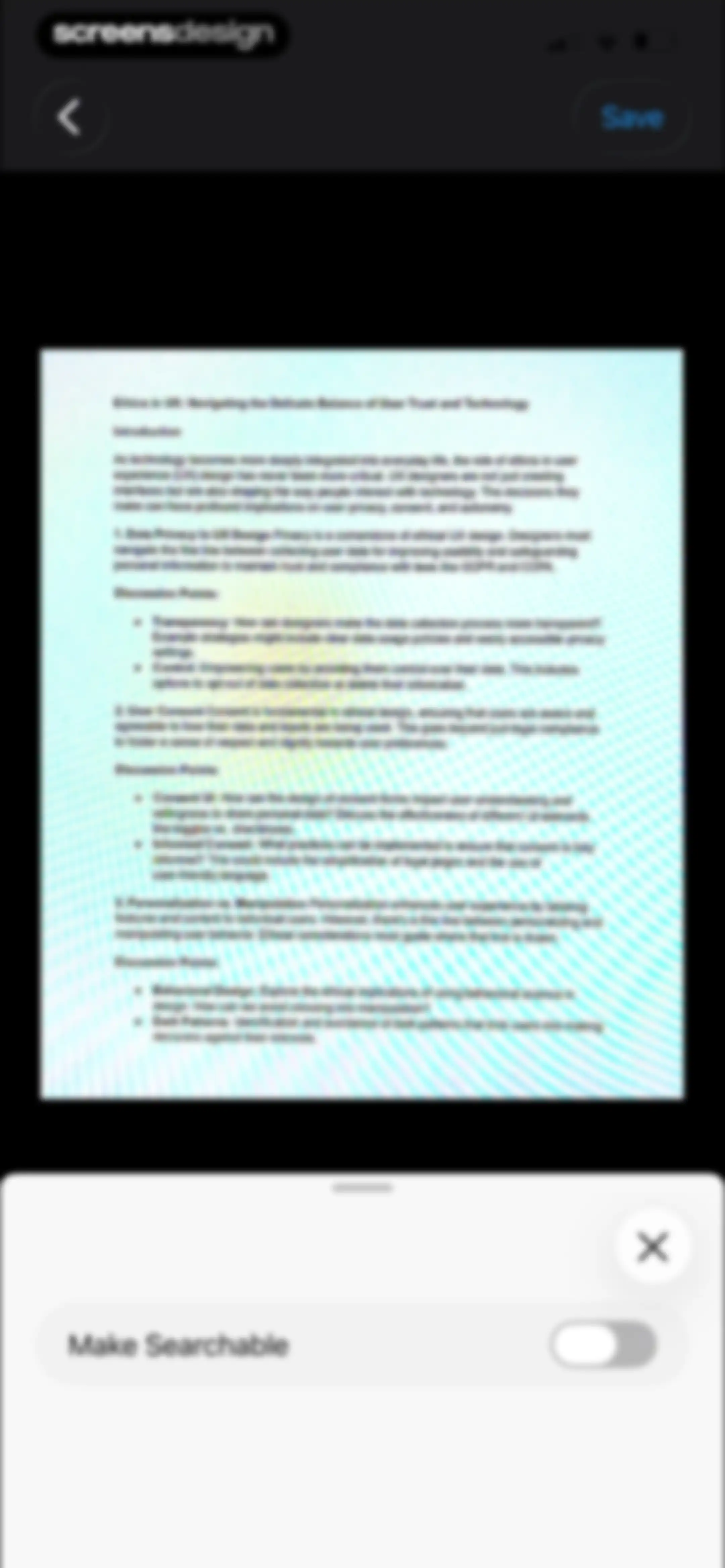 MobiPDF・PDF Text Editor・Reader screen 89