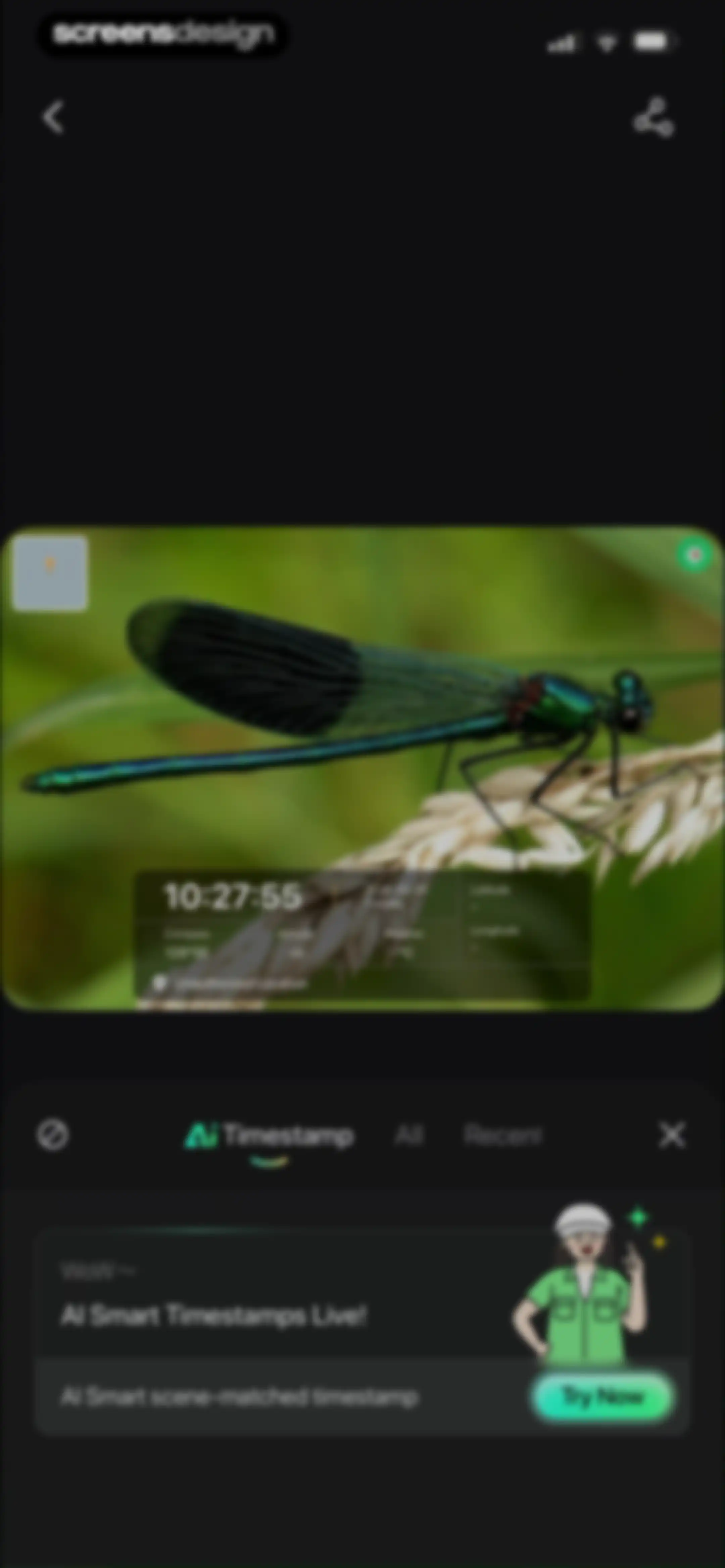 Timestamp Camera -AI Timestamp screen 11