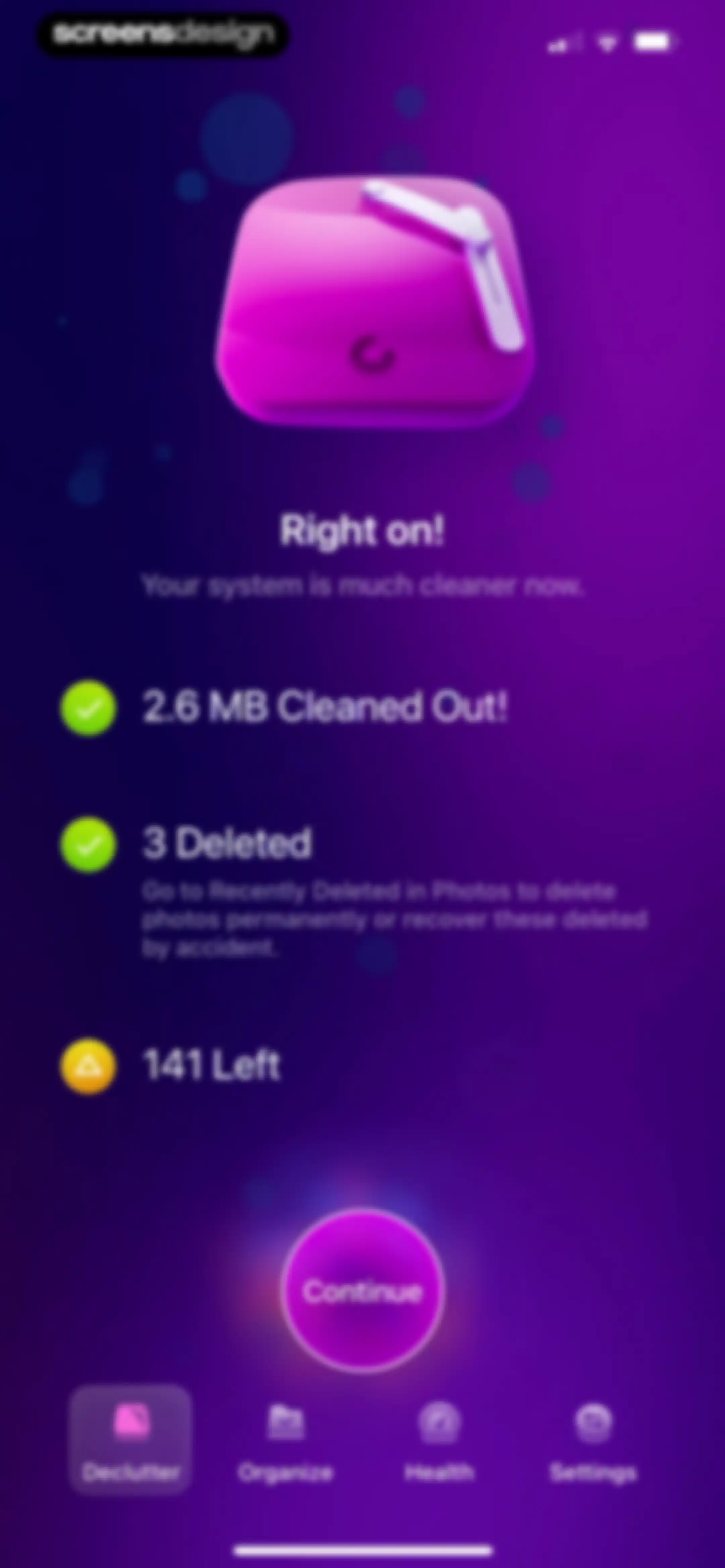 CleanMy®Phone: Cleanup Storage screen 23