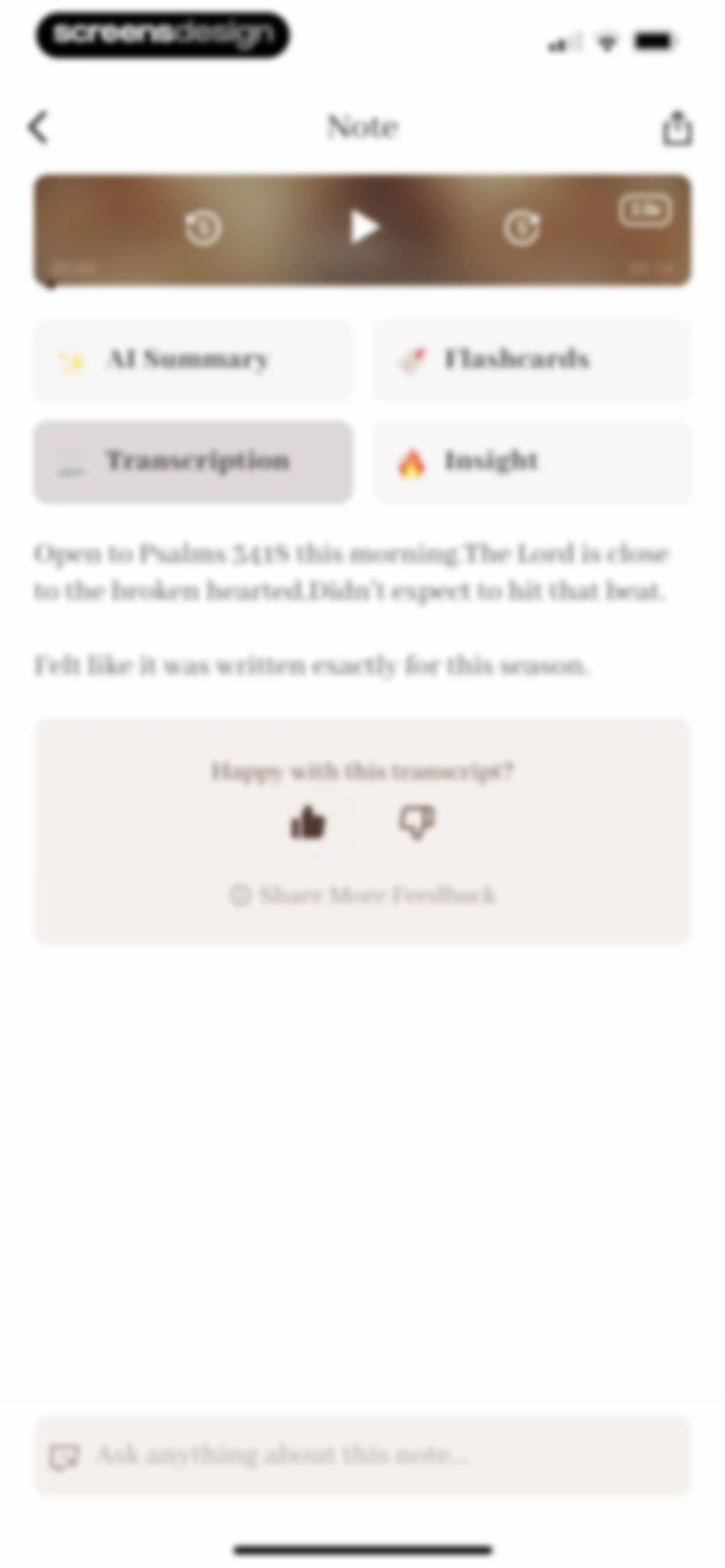 Bible Note: Sermon Notes screen 33
