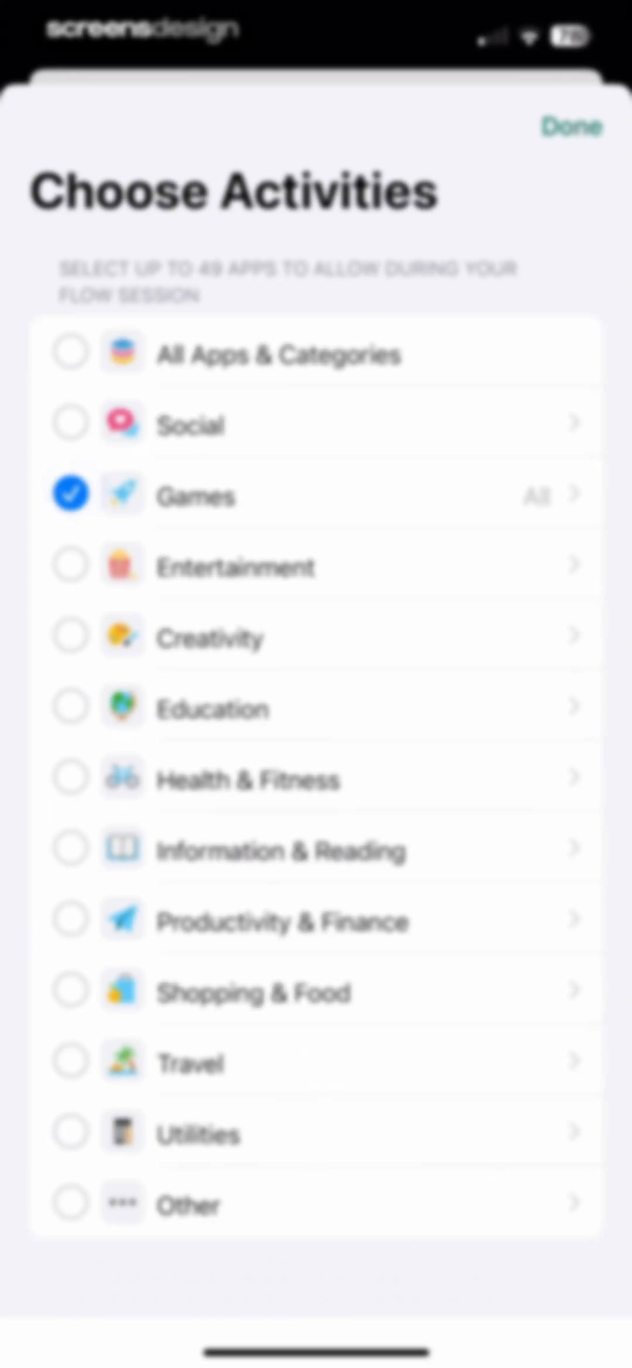 Flow: Focus & Pomodoro Timer screen 50
