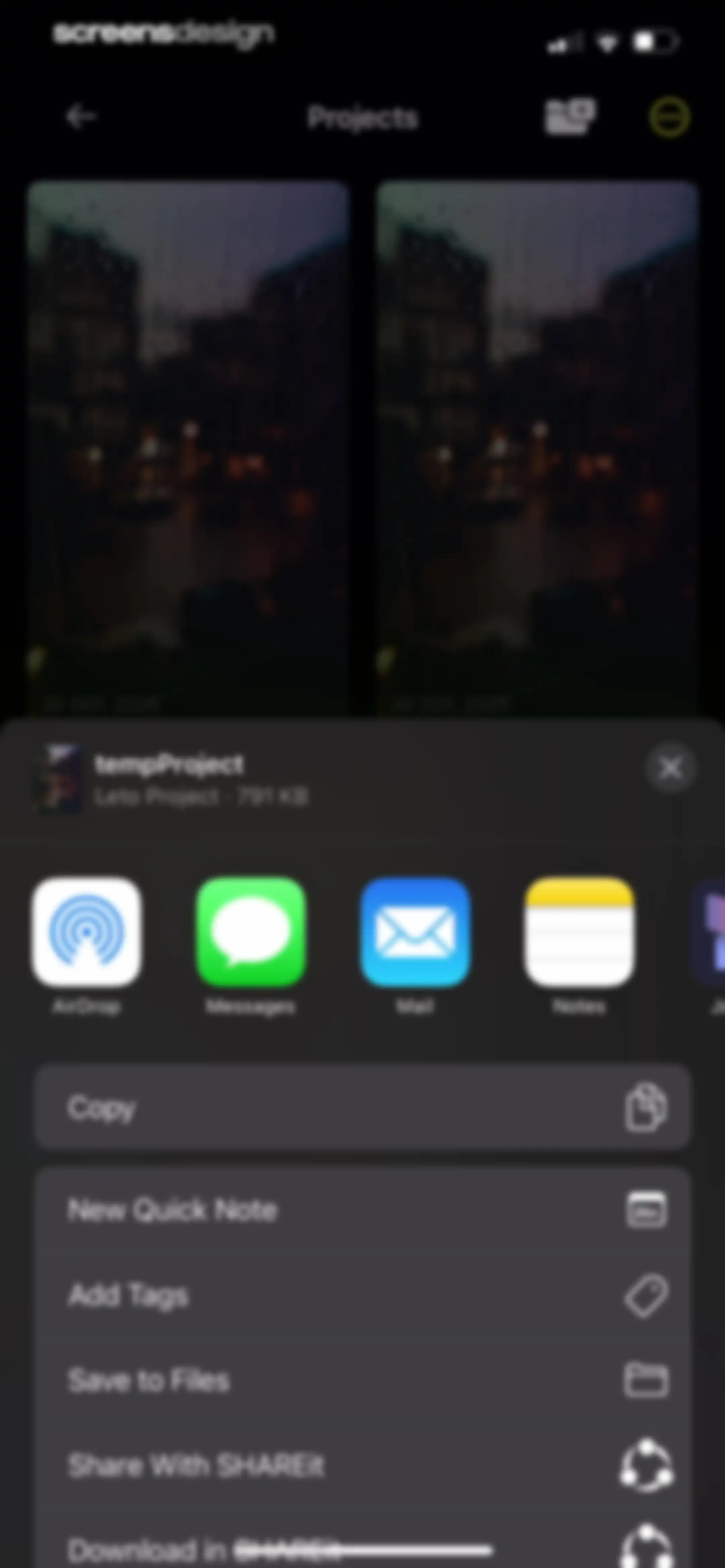 Leto: Font for Instagram Story screen 142