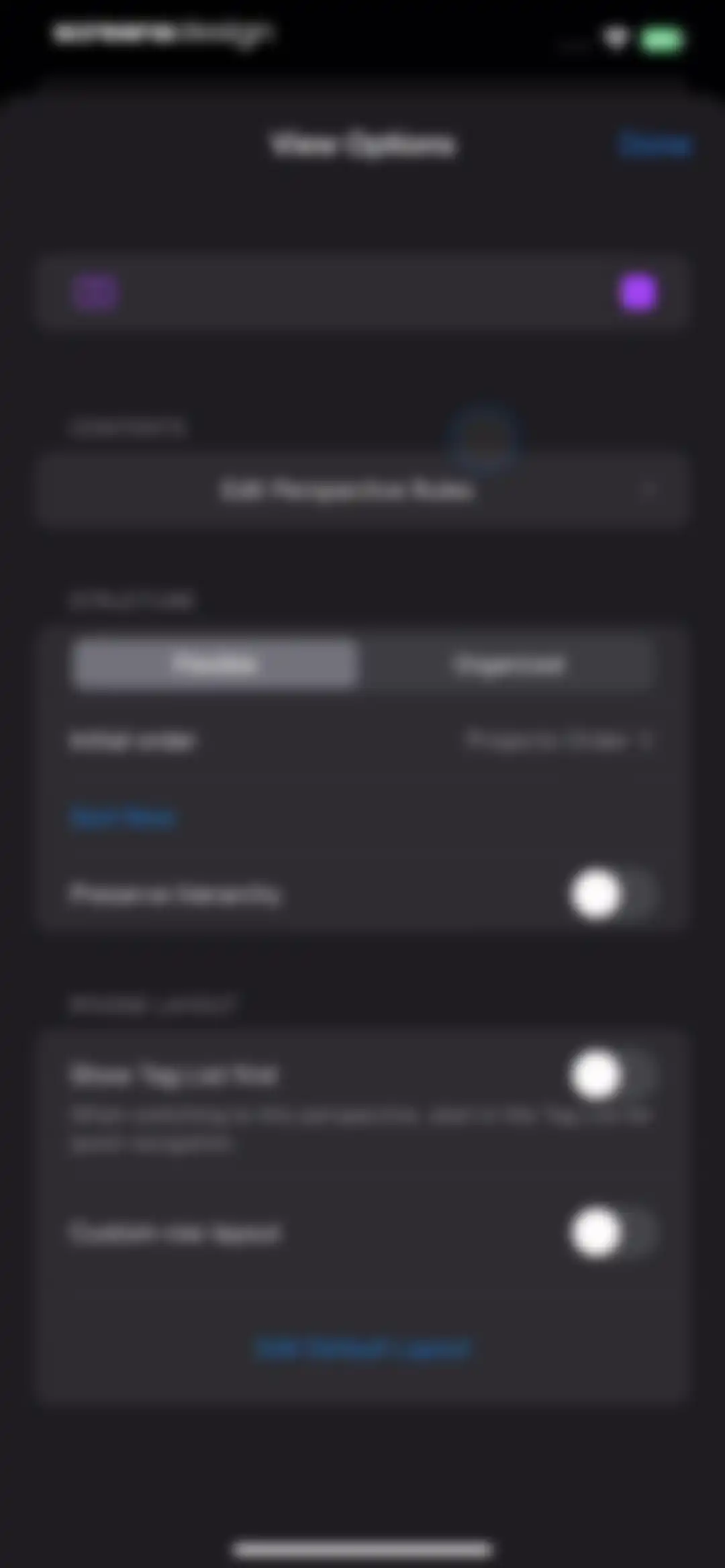OmniFocus 4 screen 51