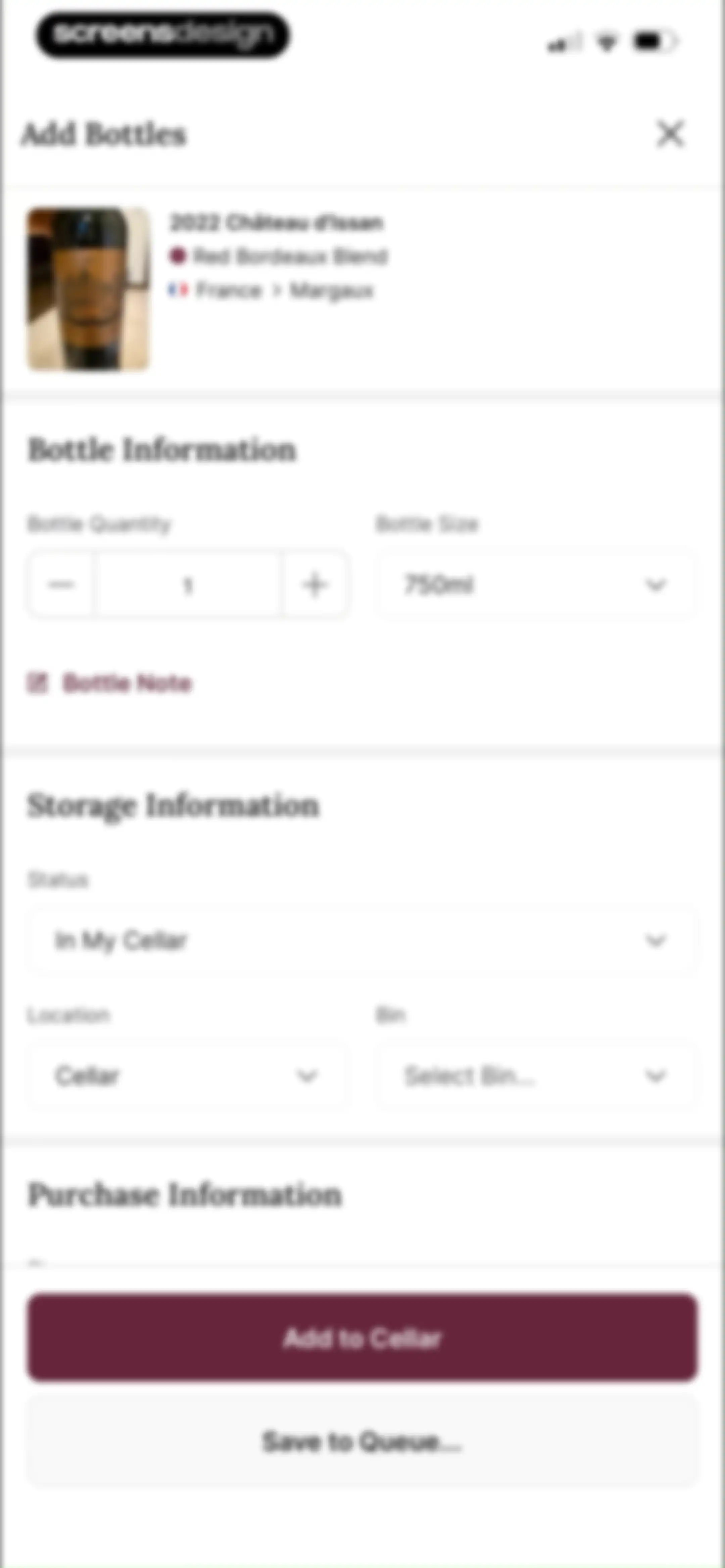 CellarTracker: #1 Wine Tracker screen 77