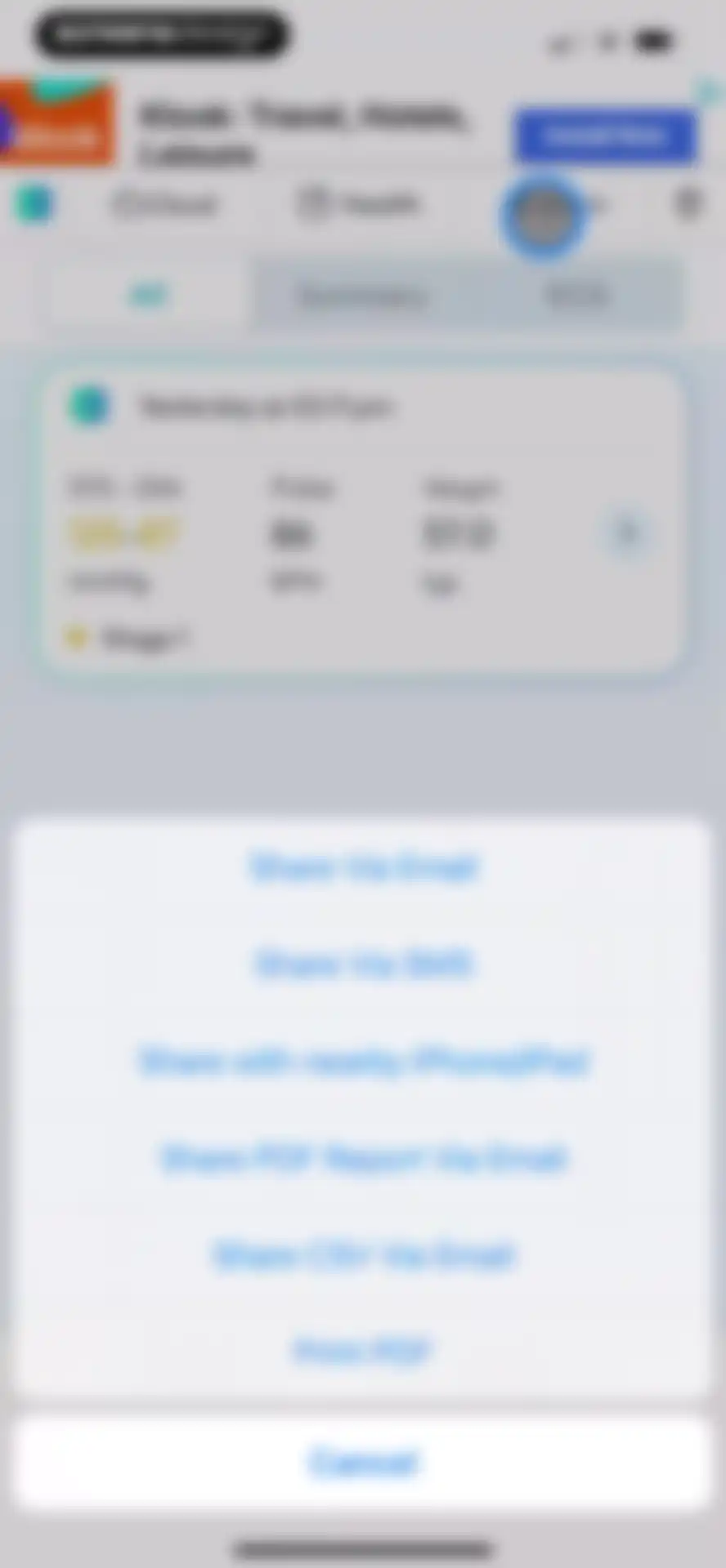 Blood Pressure Tracker SmartBP screen 93