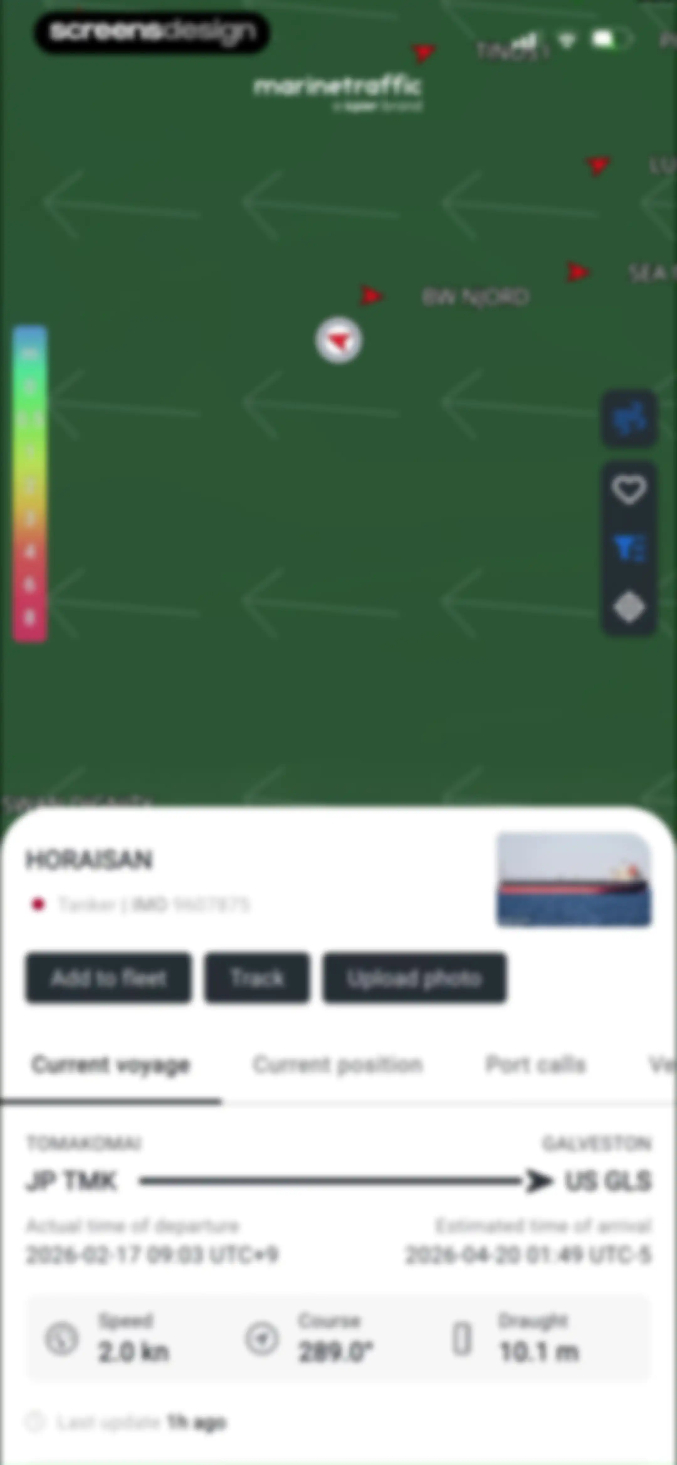 MarineTraffic - Ship Tracking screen 59