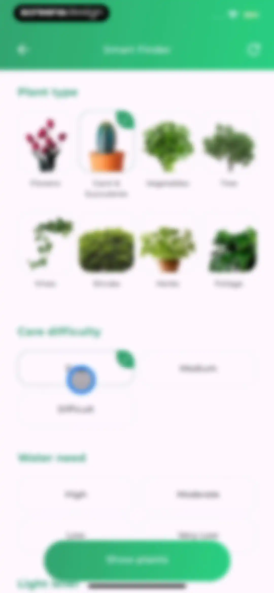 Plant Identifier: LeafSnap screen 45