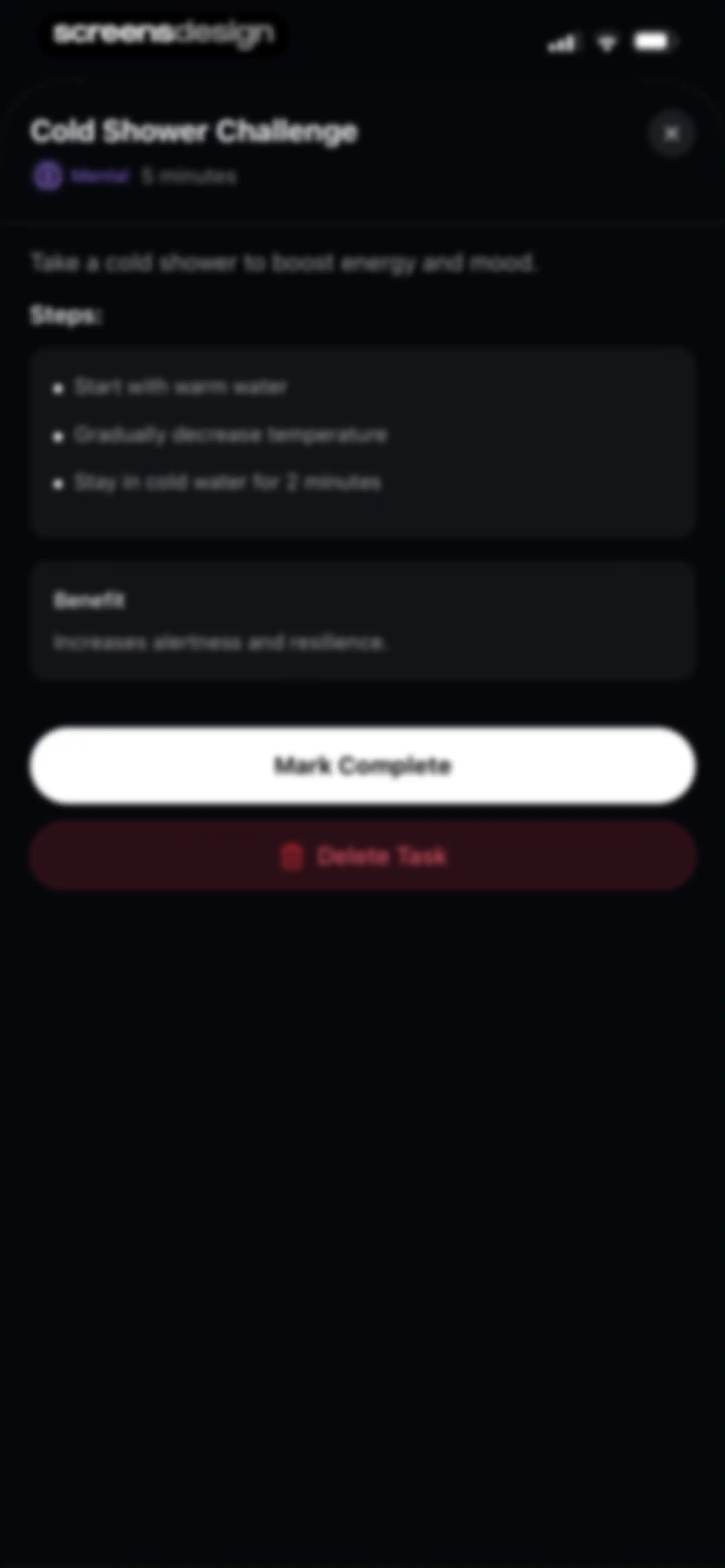 Critique AI: Habit Tracker screen 50